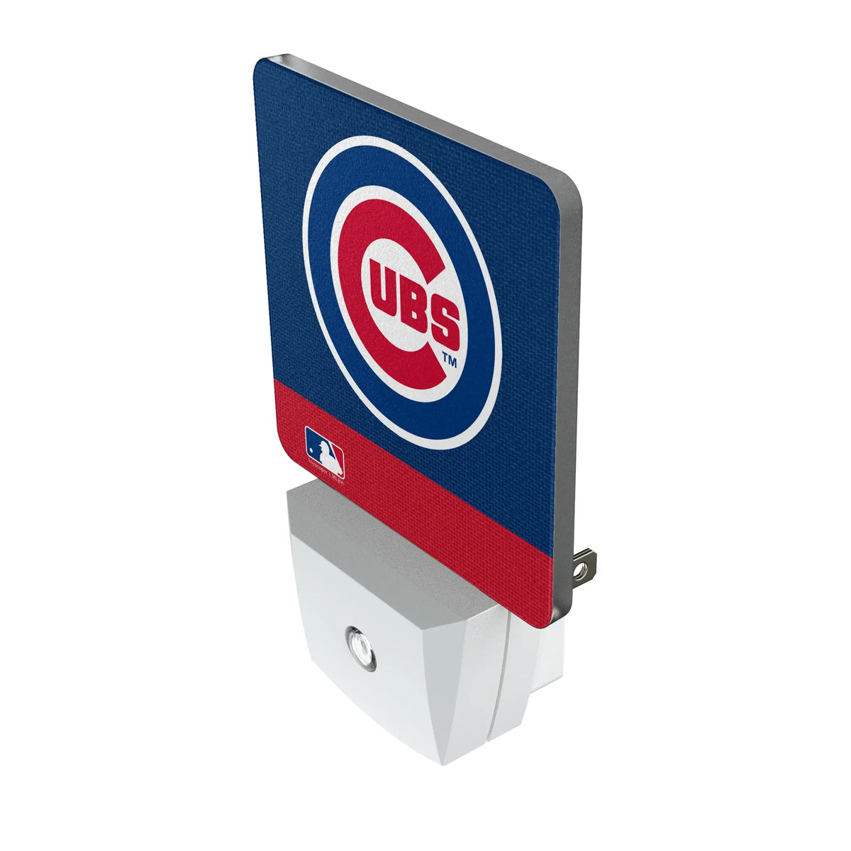 Chicago Cubs Stripe Night Light 2-Pack - Isometric View