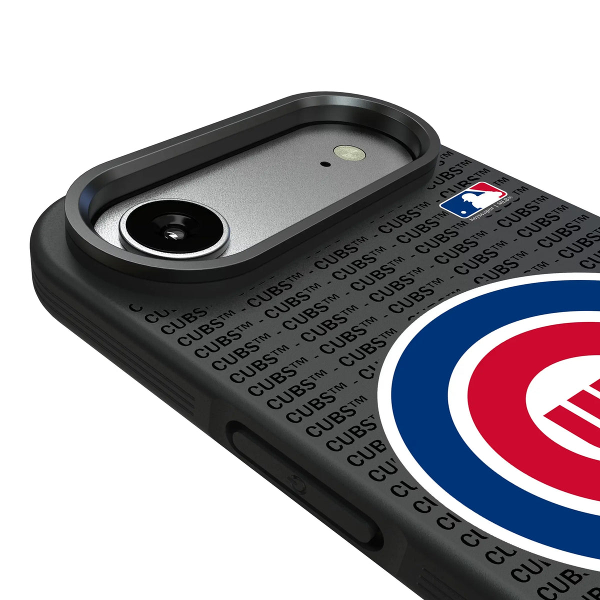 Chicago Cubs Text Backdrop iPhone Bump Phone Case for Apple iPhone - Detail#Device_iPhone Air
