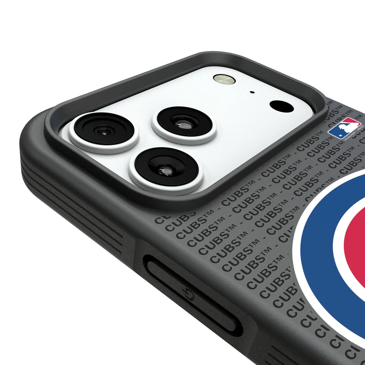 Chicago Cubs Text Backdrop iPhone Bump Phone Case for Apple iPhone - Detail#Device_iPhone 18 Pro Max
