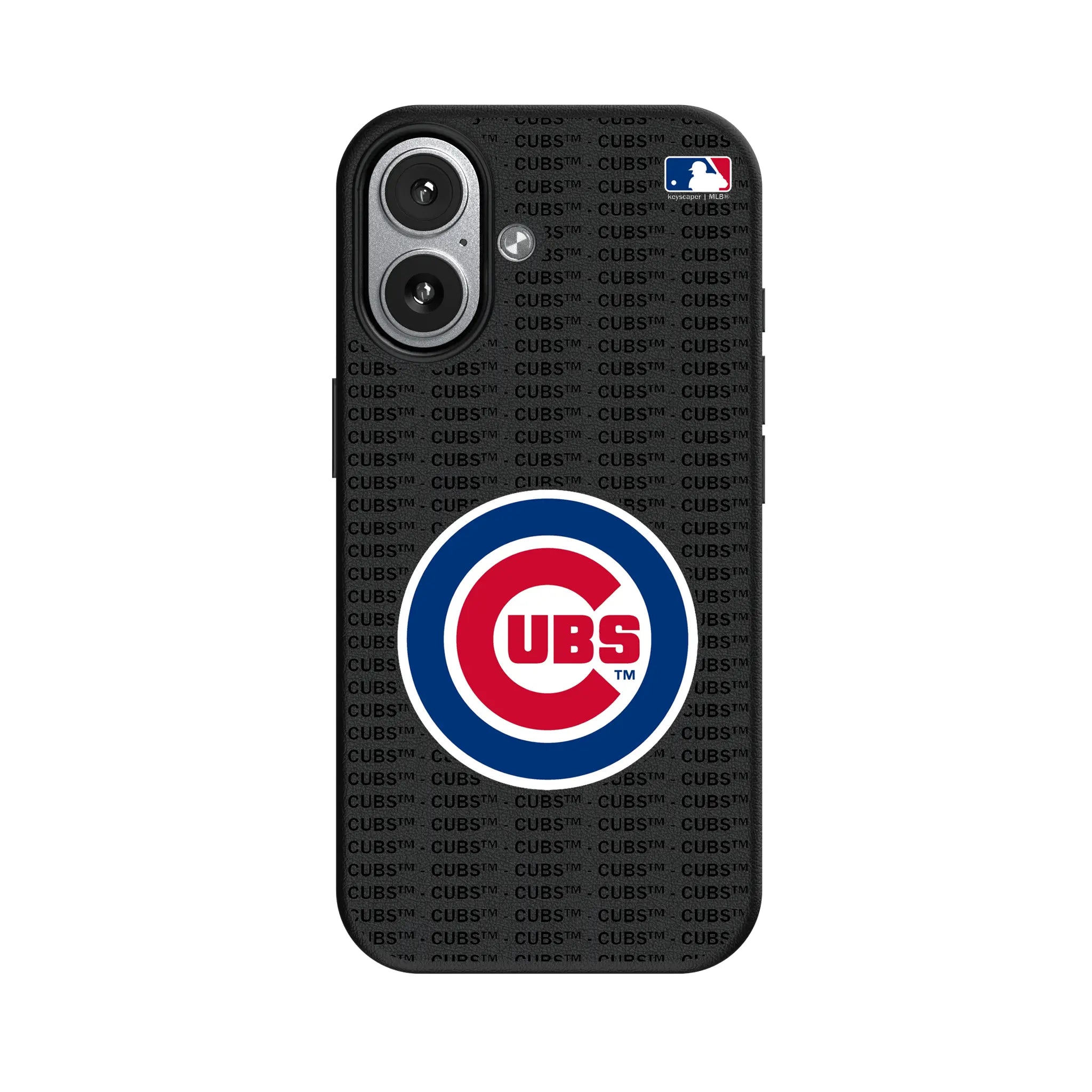 Chicago Cubs Text Backdrop iPhone MagSafe Compatible Phone Case for Apple iPhone#Device_iPhone 17