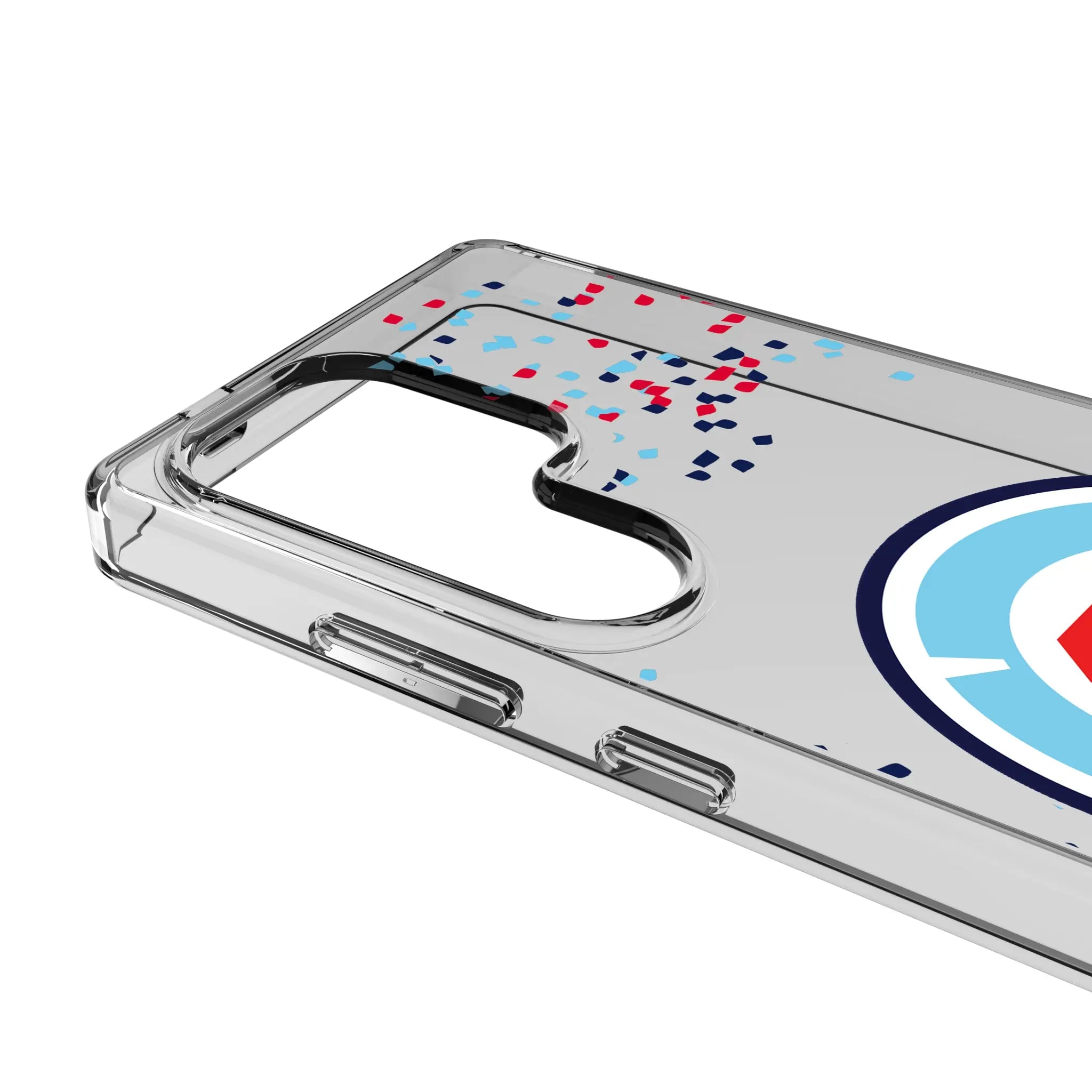 Chicago Fire Confetti Galaxy Clear Phone Case for Samsung Galaxy - Detail#Device_Galaxy S25 Ultra