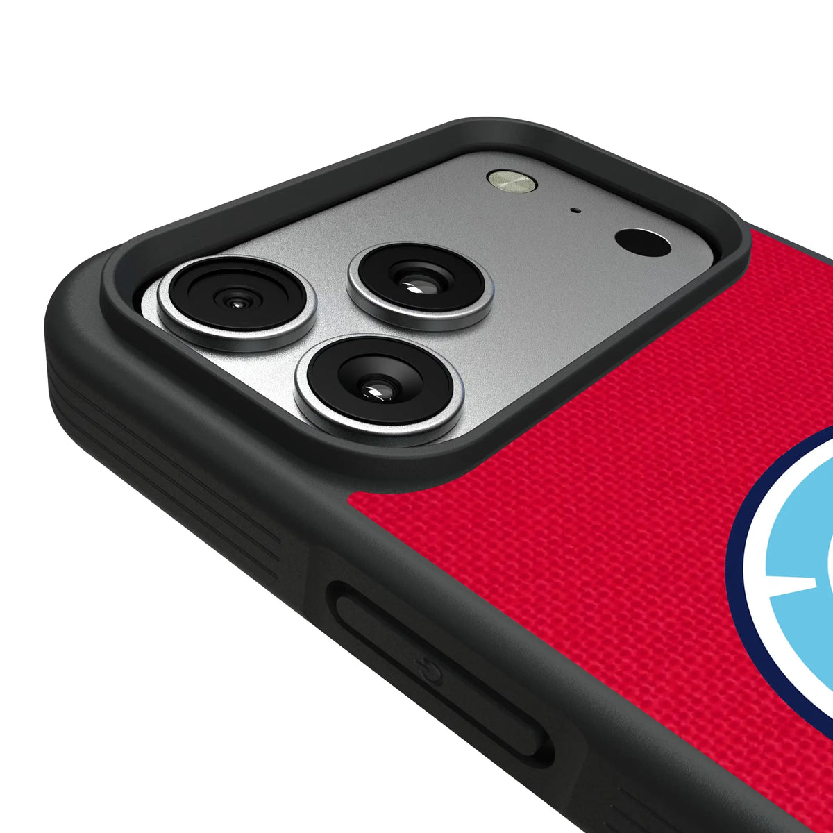 Chicago Fire Diagonal Stripe iPhone Bump Phone Case for Apple iPhone - Detail#Device_iPhone 17 Pro Max