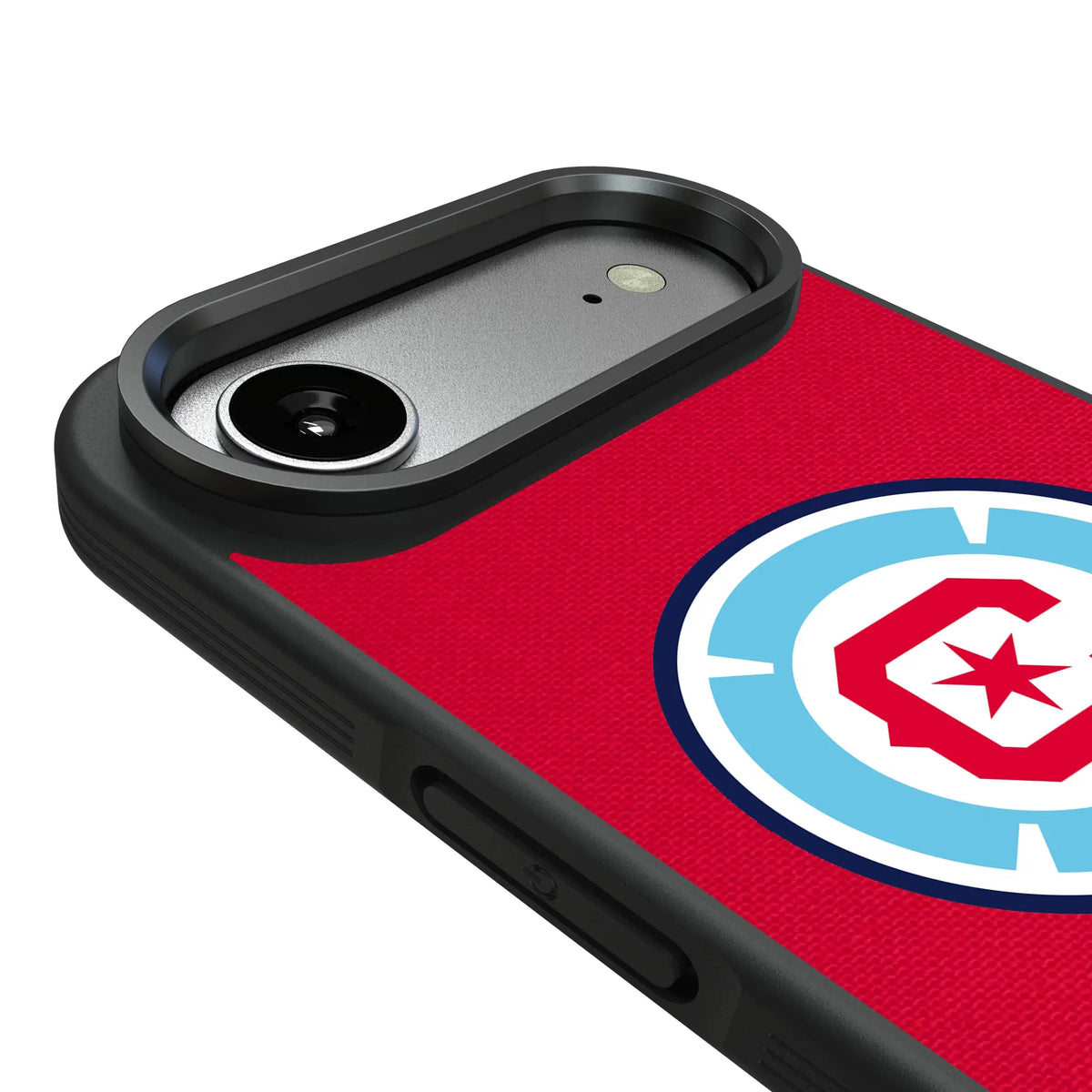 Chicago Fire Endzone Solid iPhone Bump Phone Case for Apple iPhone - Detail#Device_iPhone Air