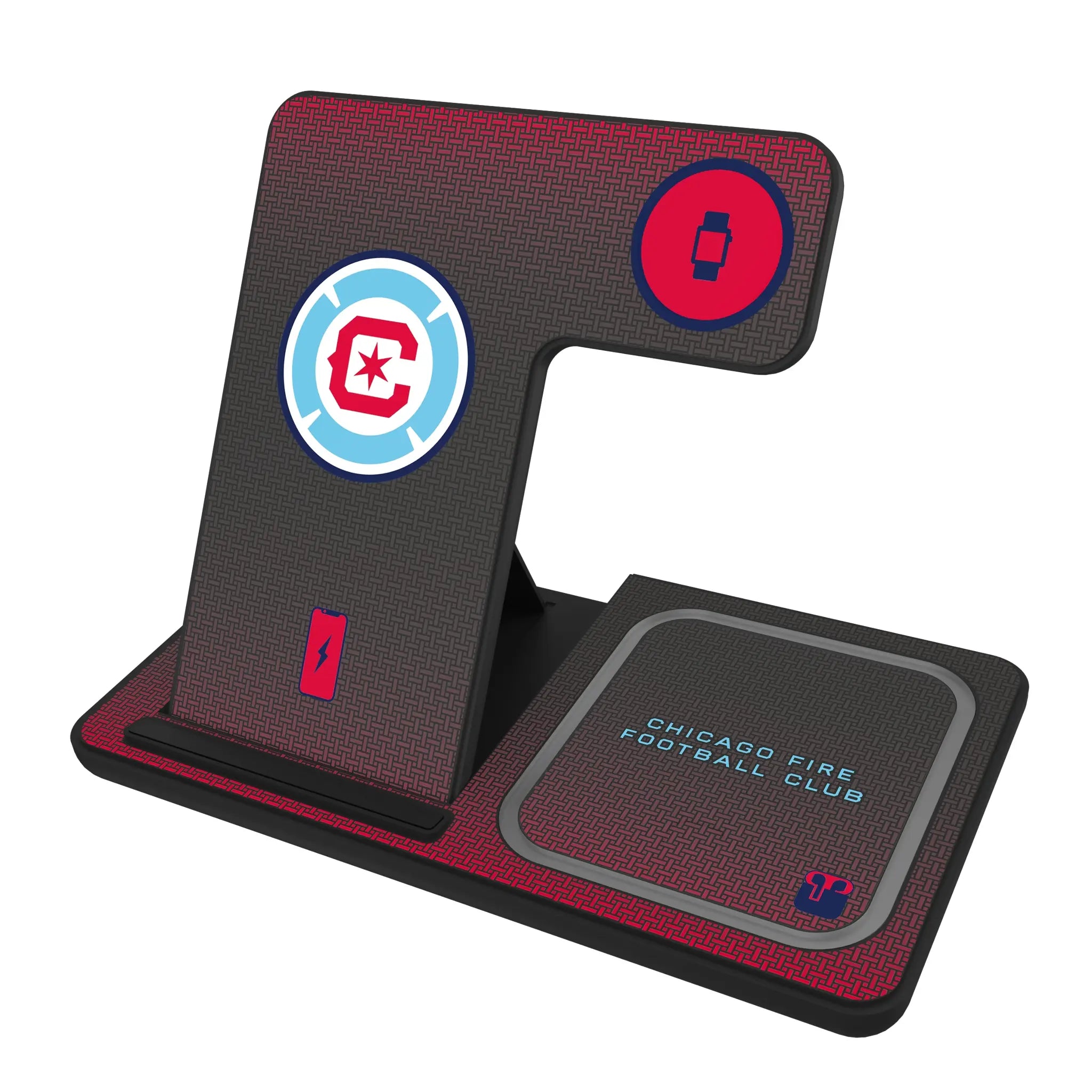Chicago Fire Linen 3 in 1 Charging Station