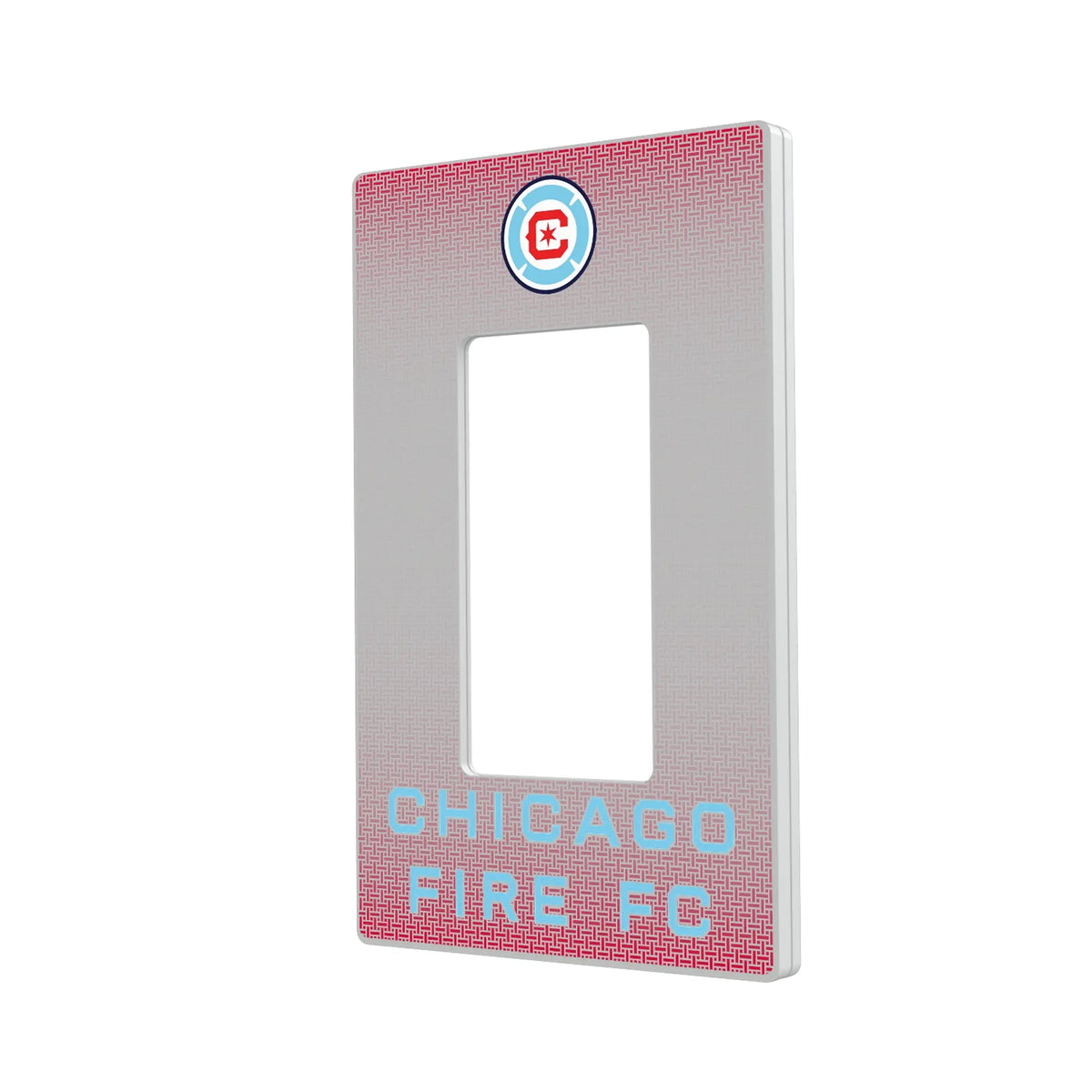 Chicago Fire Linen Hidden-Screw Light Switch Plate#Style_Single Rocker