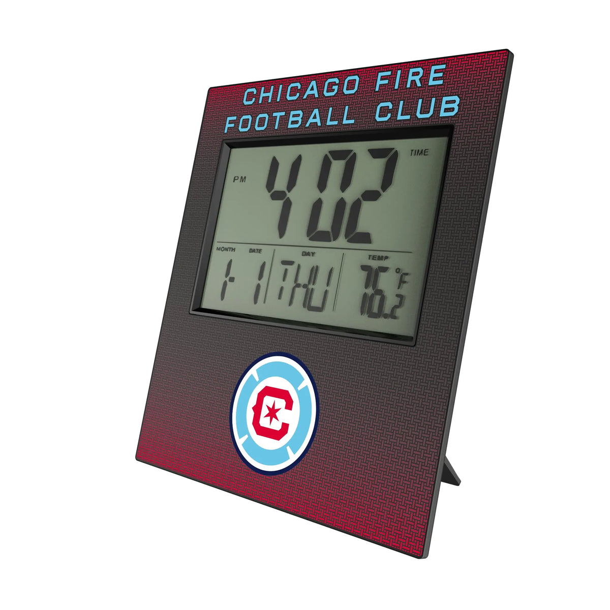 Chicago Fire Linen Wall Clock