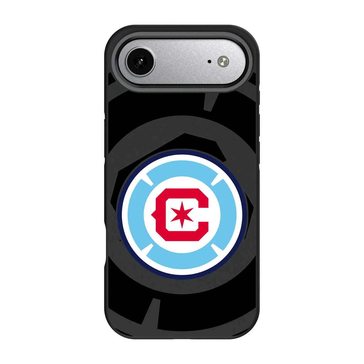 Chicago Fire Monocolor Tilt iPhone Bump Phone Case for Apple iPhone#Device_iPhone Air