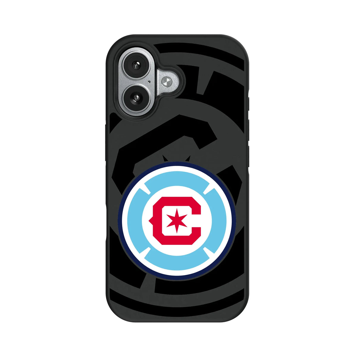 Chicago Fire Monocolor Tilt iPhone Bump Phone Case for Apple iPhone#Device_iPhone 17