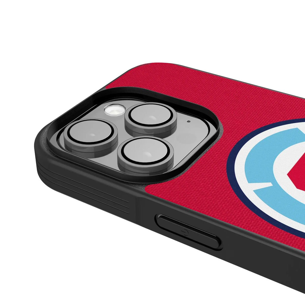 Chicago Fire Personalized Stripe iPhone Bump Phone Case for Apple iPhone - Detail
