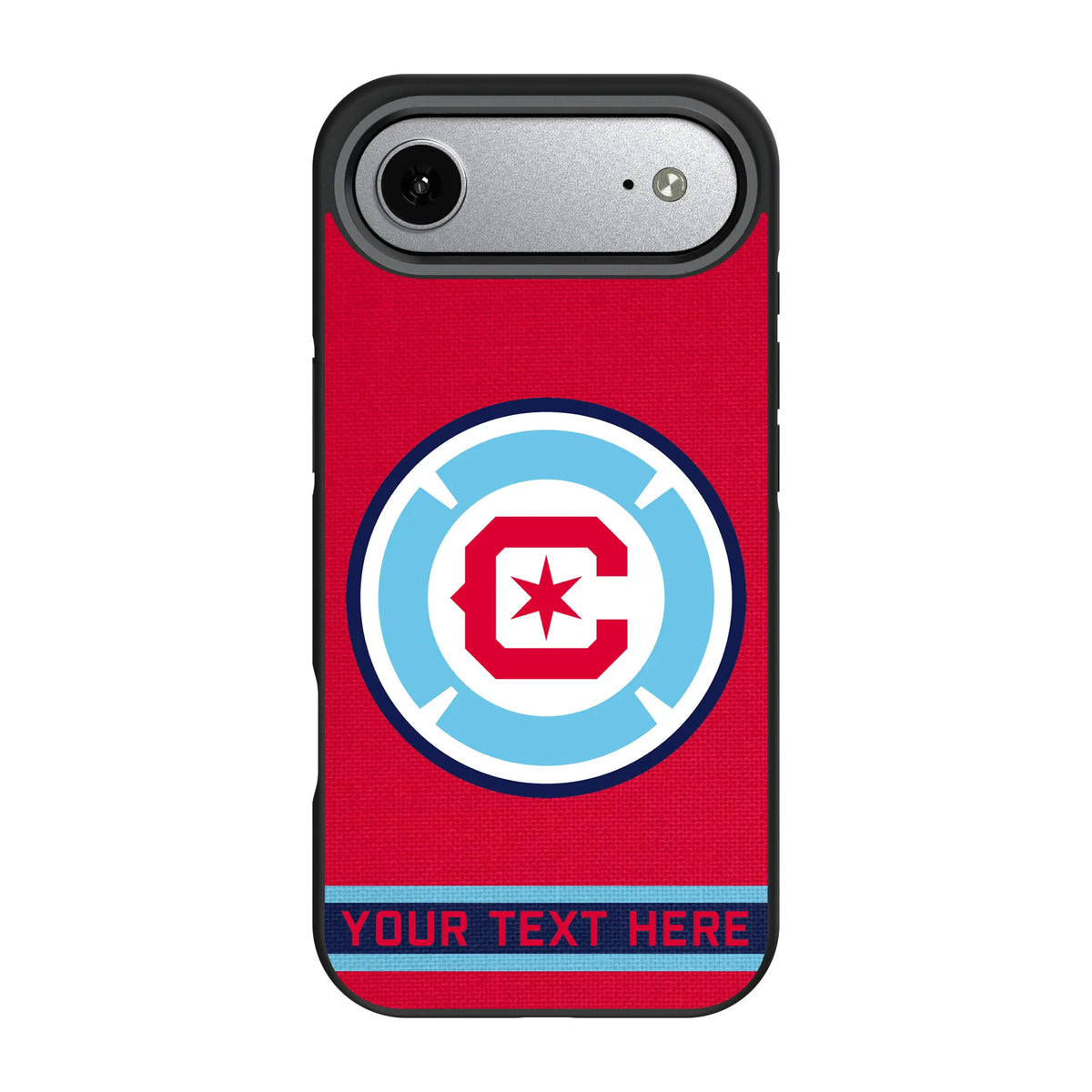 Chicago Fire Personalized Stripe iPhone Bump Phone Case for Apple iPhone#Device_iPhone Air