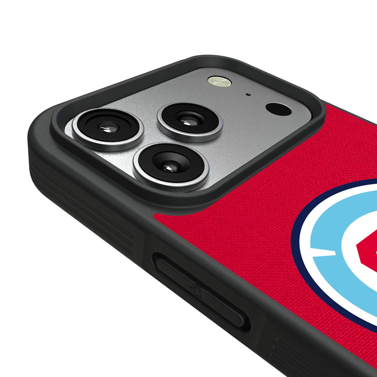 Chicago Fire Personalized Stripe iPhone Bump Phone Case for Apple iPhone - Detail#Device_iPhone 17 Pro