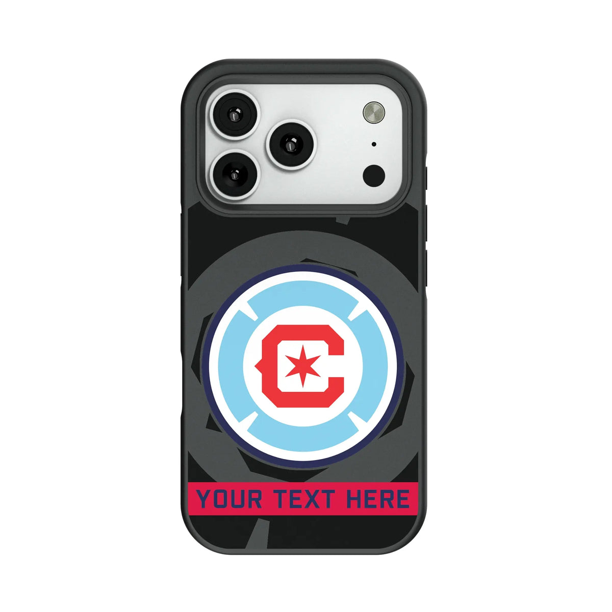 Chicago Fire Personalized Tilt Bump Phone Case for Apple iPhone