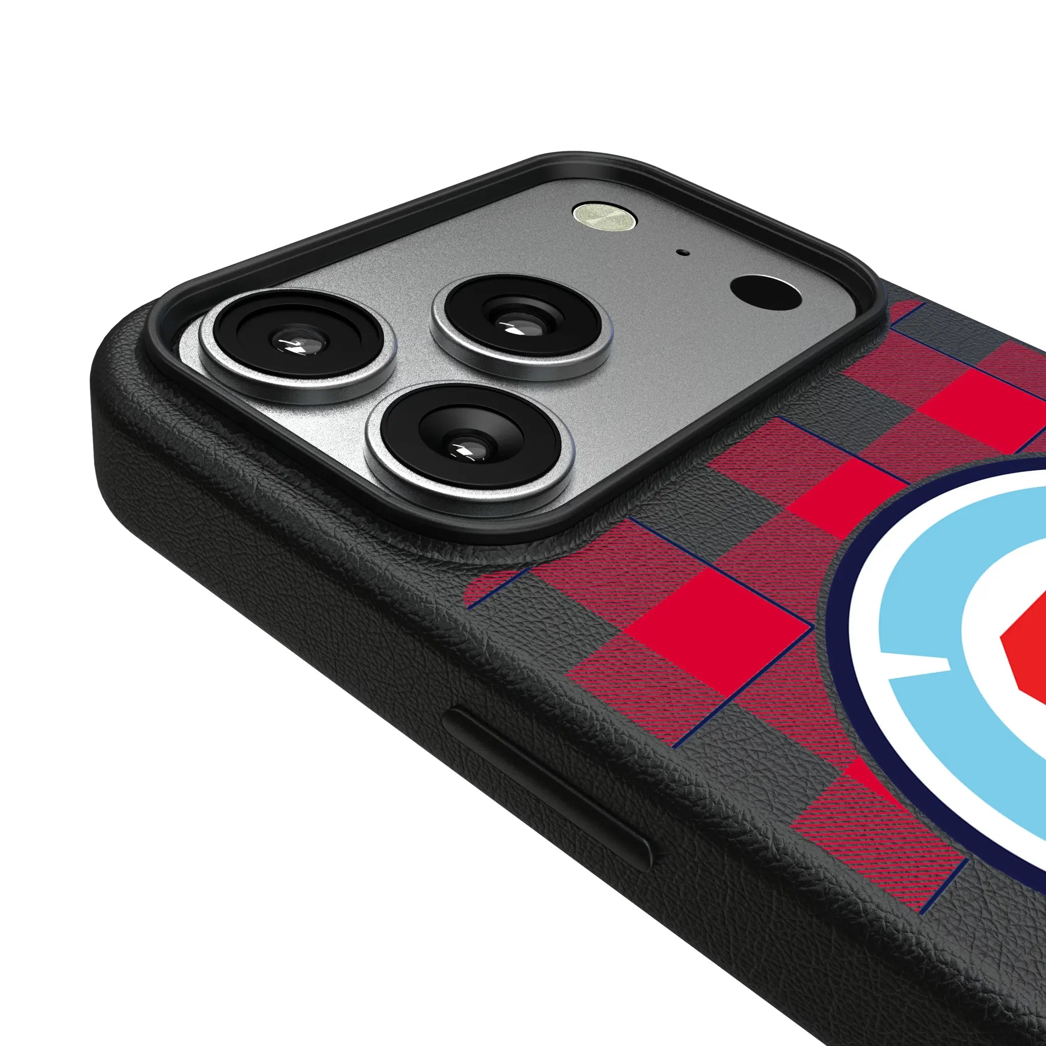Chicago Fire Plaid iPhone MagSafe Compatible Phone Case for Apple iPhone - Detail#Device_iPhone 17 Pro
