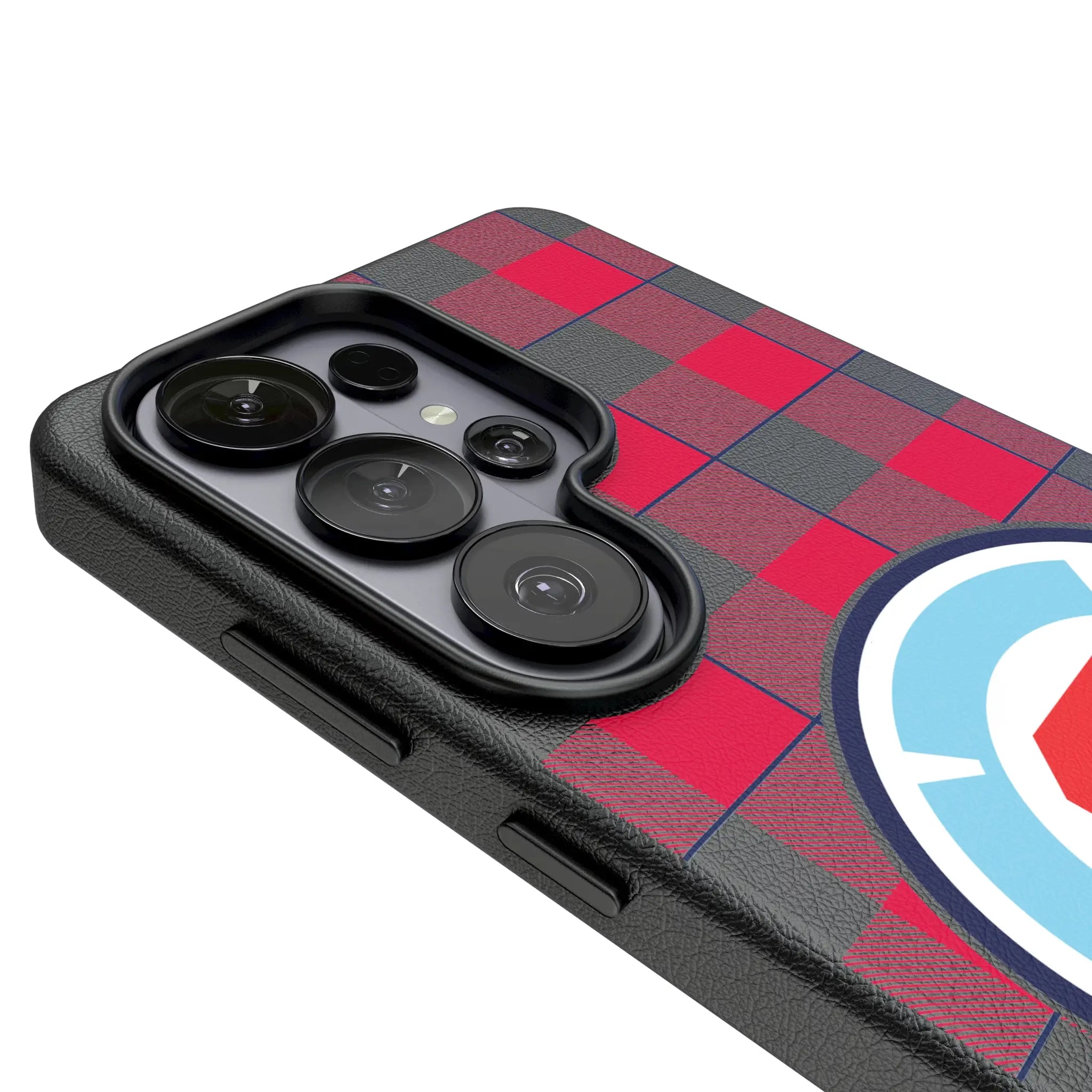 Chicago Fire Plaid Galaxy MagSafe Compatible Phone Case for Samsung Galaxy - Detail#Device_Galaxy S26 Ultra