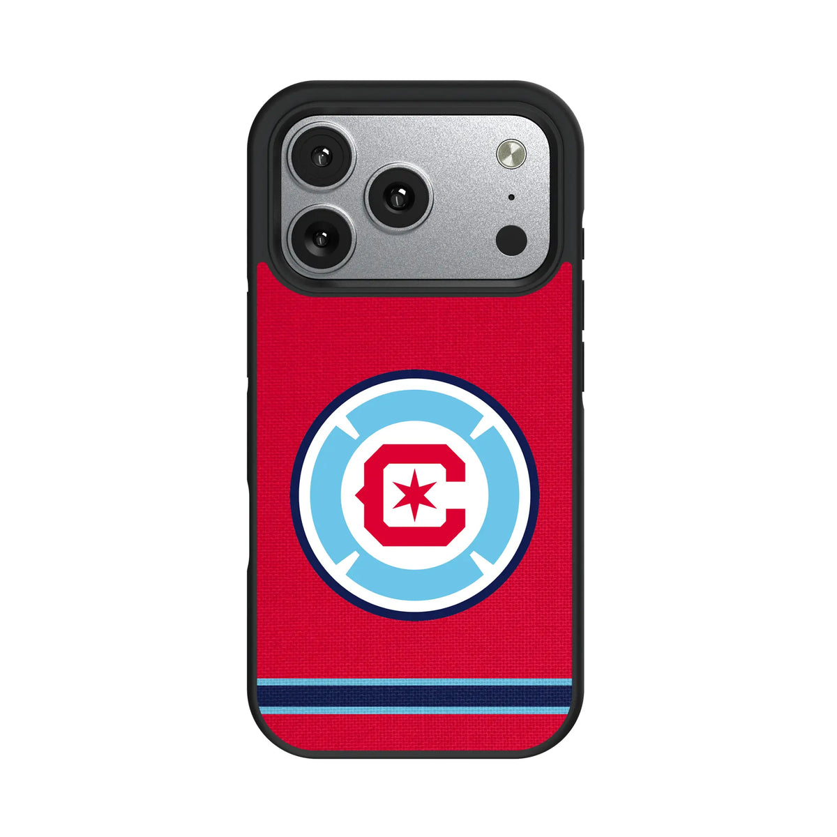 Chicago Fire Stripe iPhone Bump Phone Case for Apple iPhone#Device_iPhone 17 Pro