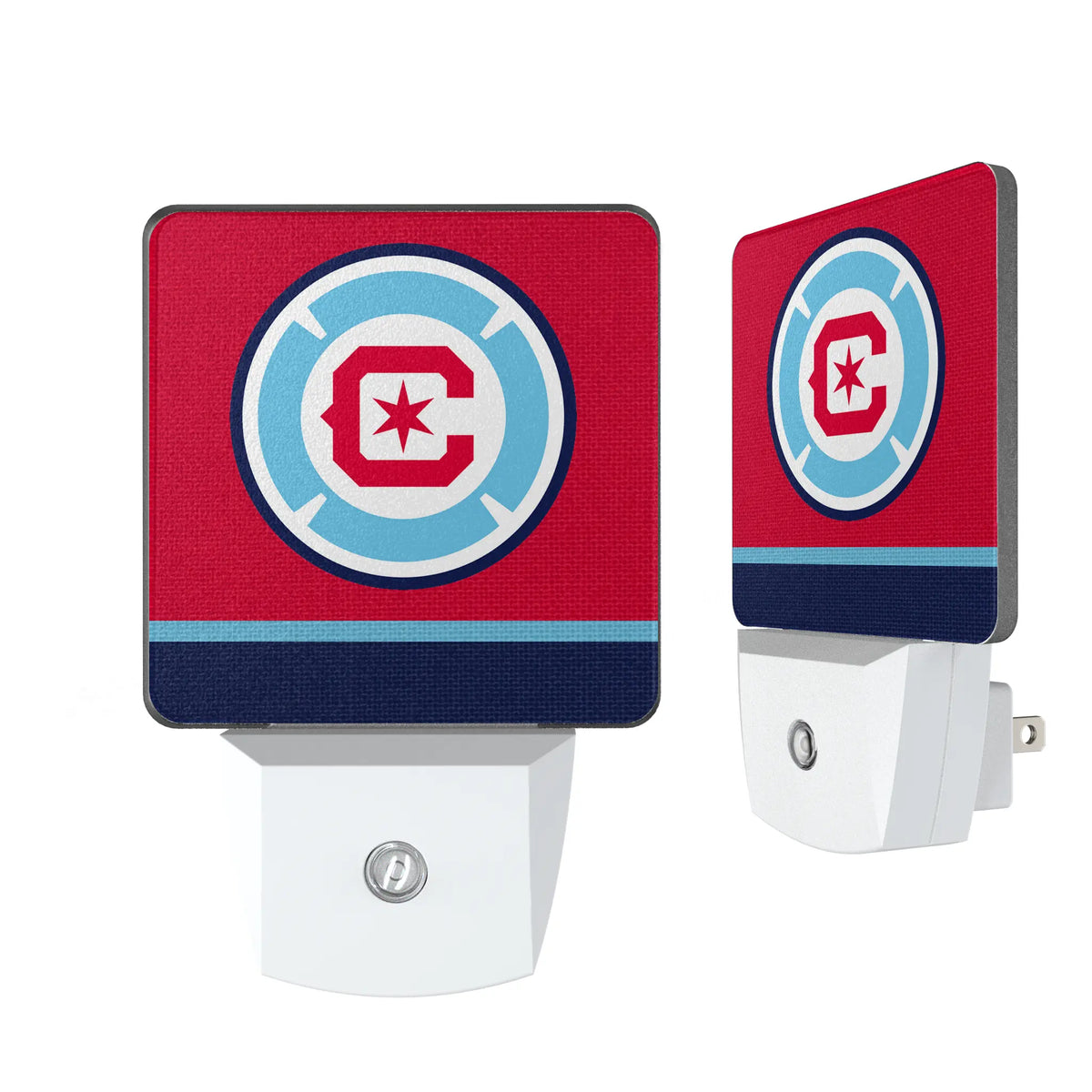 Chicago Fire Stripe Night Light 2-Pack