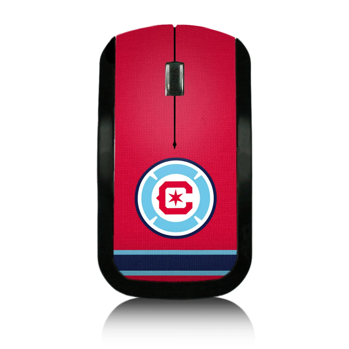 Chicago Fire Stripe Wireless Mouse