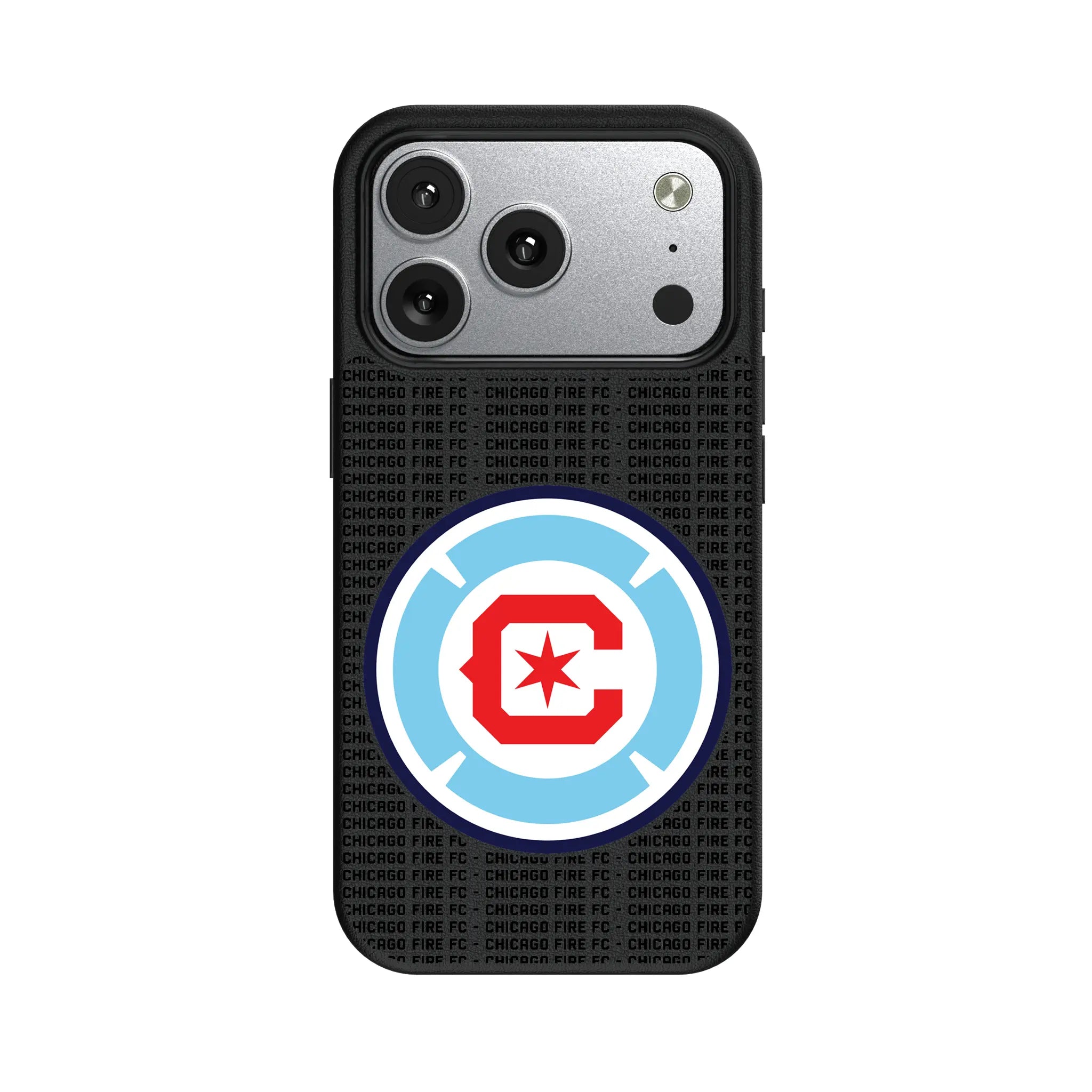 Chicago Fire Text Backdrop iPhone MagSafe Compatible Phone Case for Apple iPhone#Device_iPhone 17 Pro