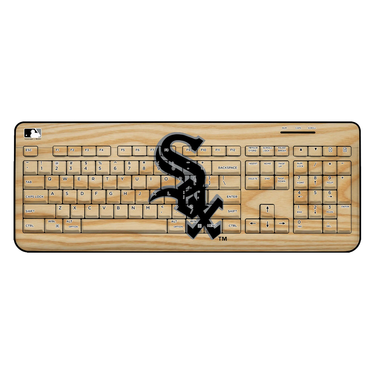 Chicago White Sox Baseball Bat Wireless USB Keyboard