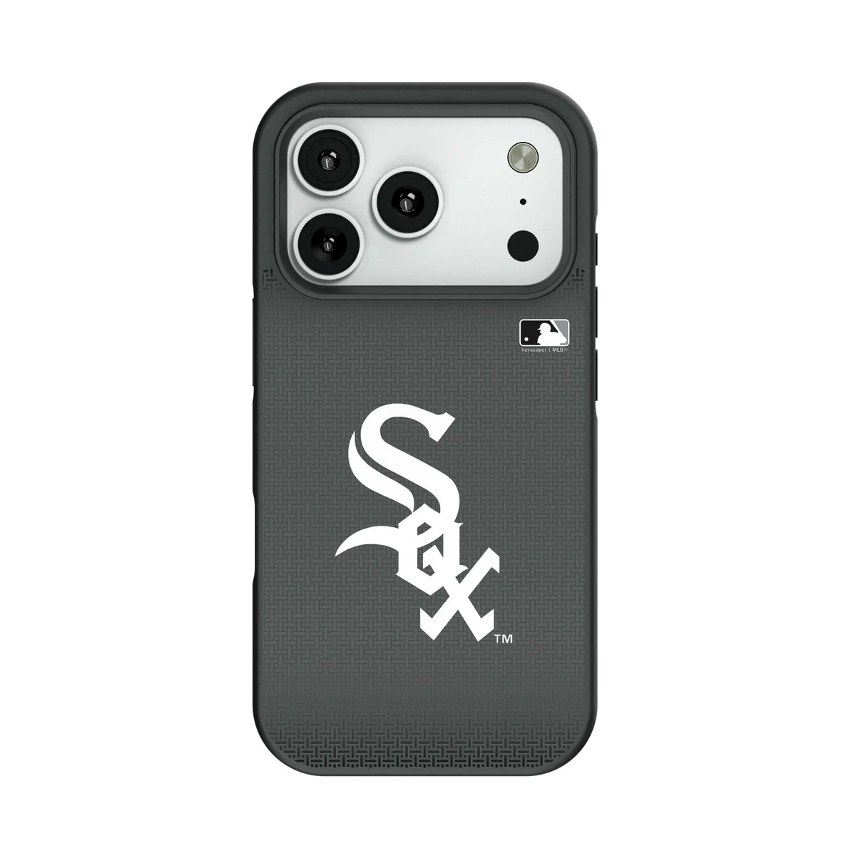 Chicago White Sox Linen Bump Phone Case for Apple iPhone
