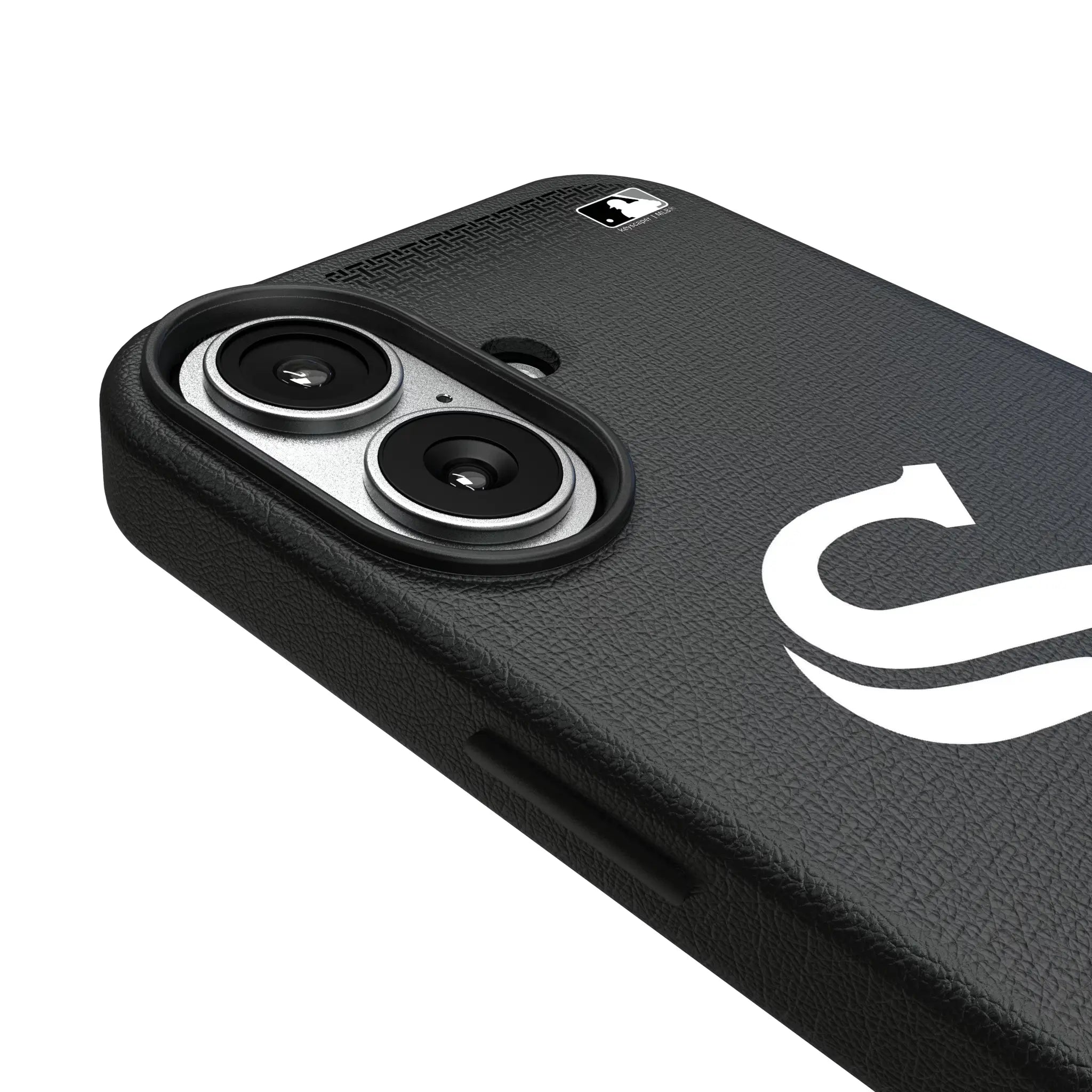 Chicago White Sox Linen iPhone MagSafe Compatible Phone Case for Apple iPhone - Detail#Device_iPhone 17