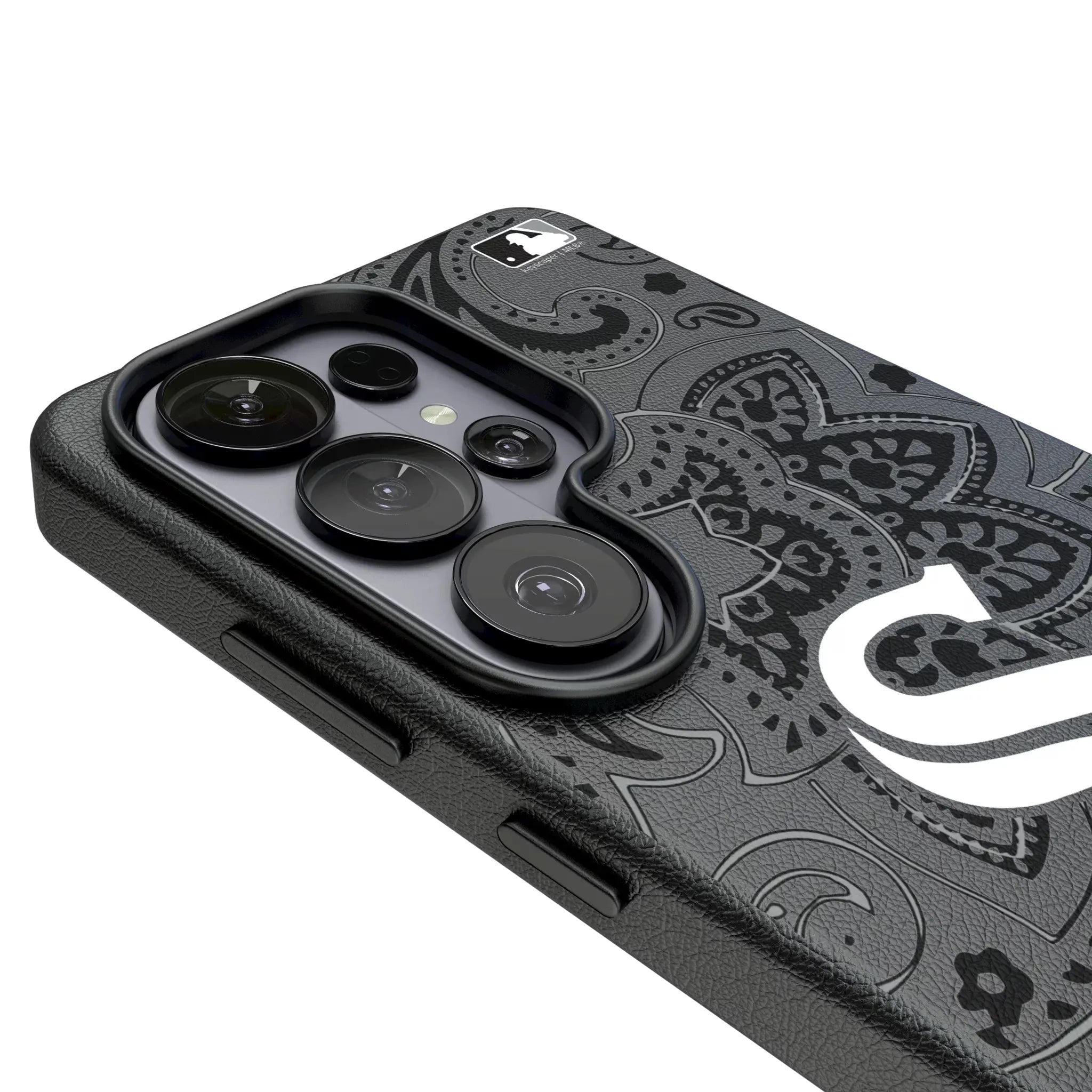 Chicago White Sox Paisley Galaxy MagSafe Compatible Phone Case for Samsung Galaxy - Detail#Device_Galaxy S26 Ultra