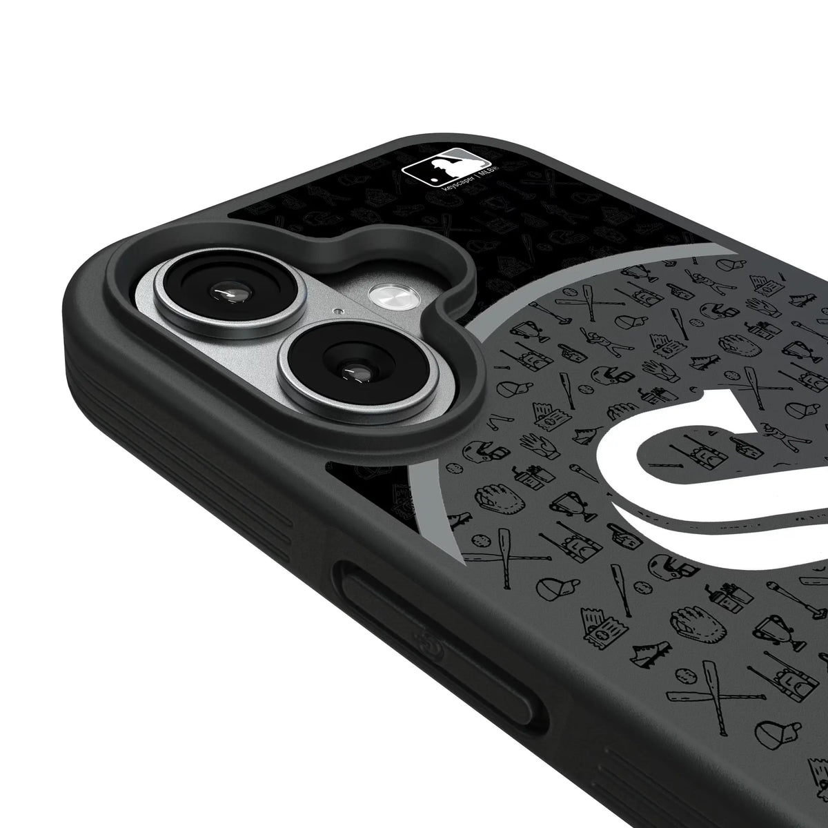 Chicago White Sox Personalized Circle iPhone Bump Phone Case for Apple iPhone - Detail#Device_iPhone 17