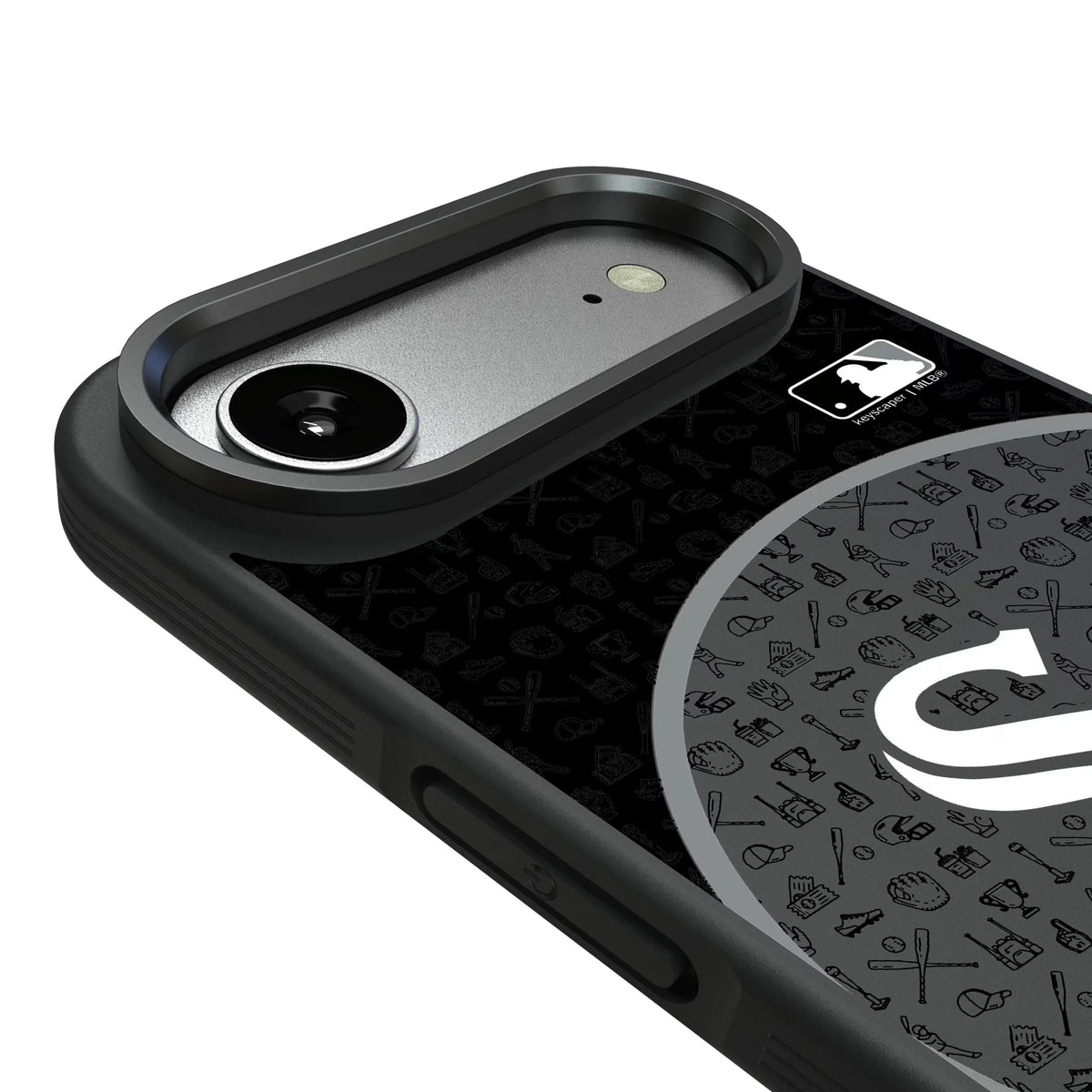 Chicago White Sox Personalized Circle iPhone Bump Phone Case for Apple iPhone - Detail#Device_iPhone Air