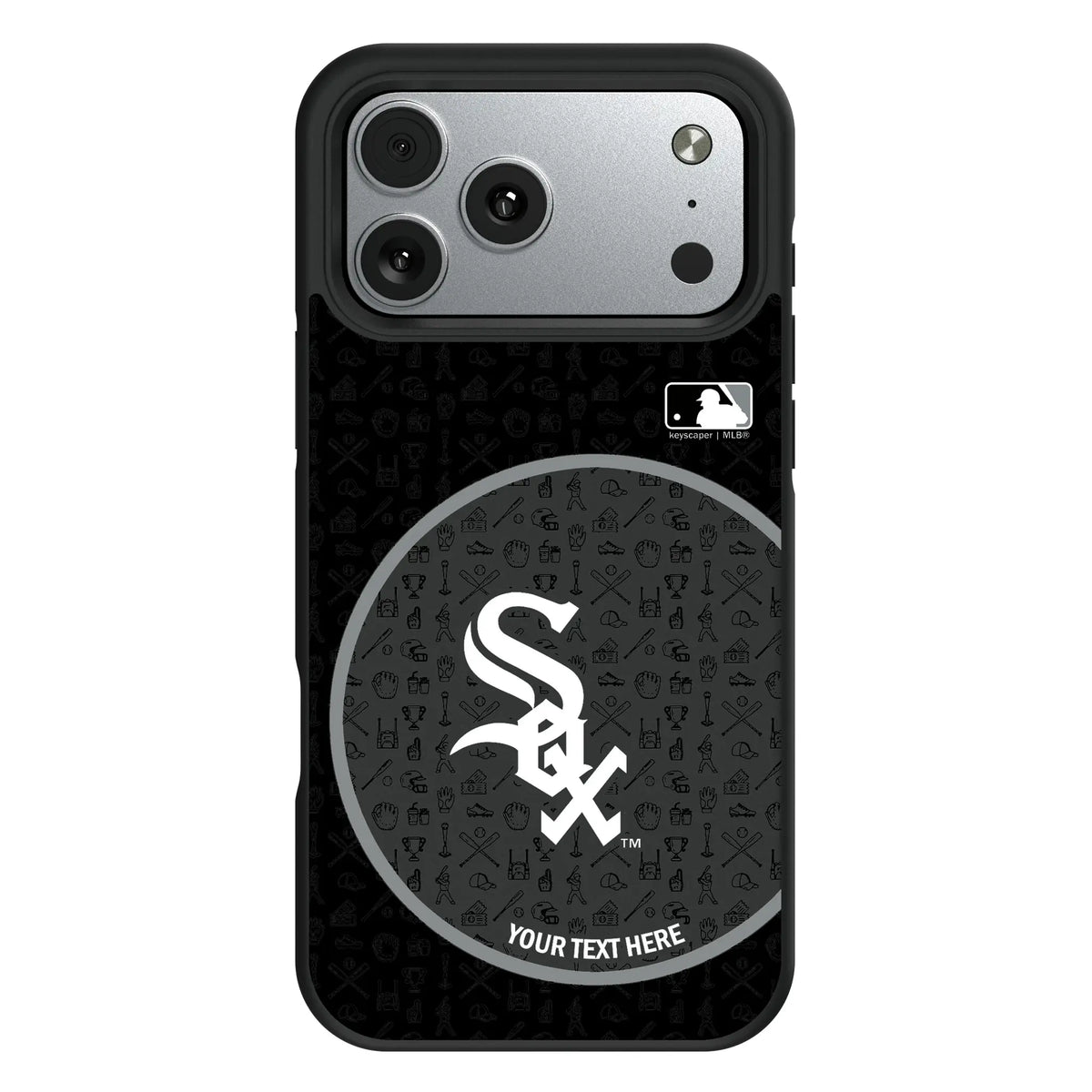 Chicago White Sox Personalized Circle iPhone Bump Phone Case for Apple iPhone#Device_iPhone 17 Pro Max