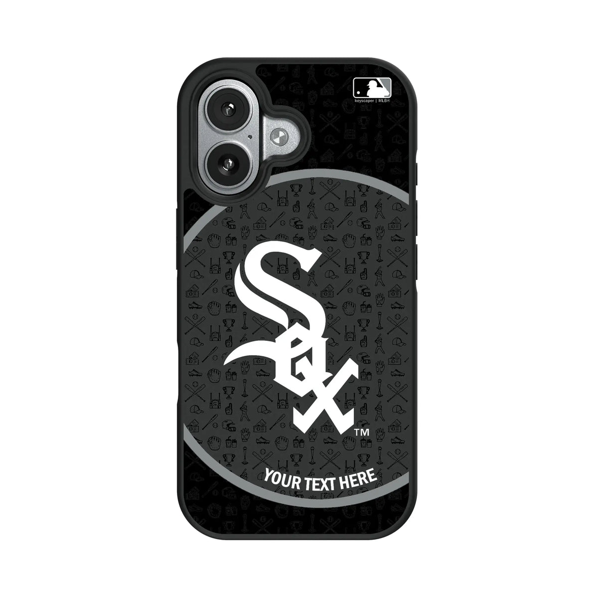Chicago White Sox Personalized Circle iPhone Bump Phone Case for Apple iPhone#Device_iPhone 17
