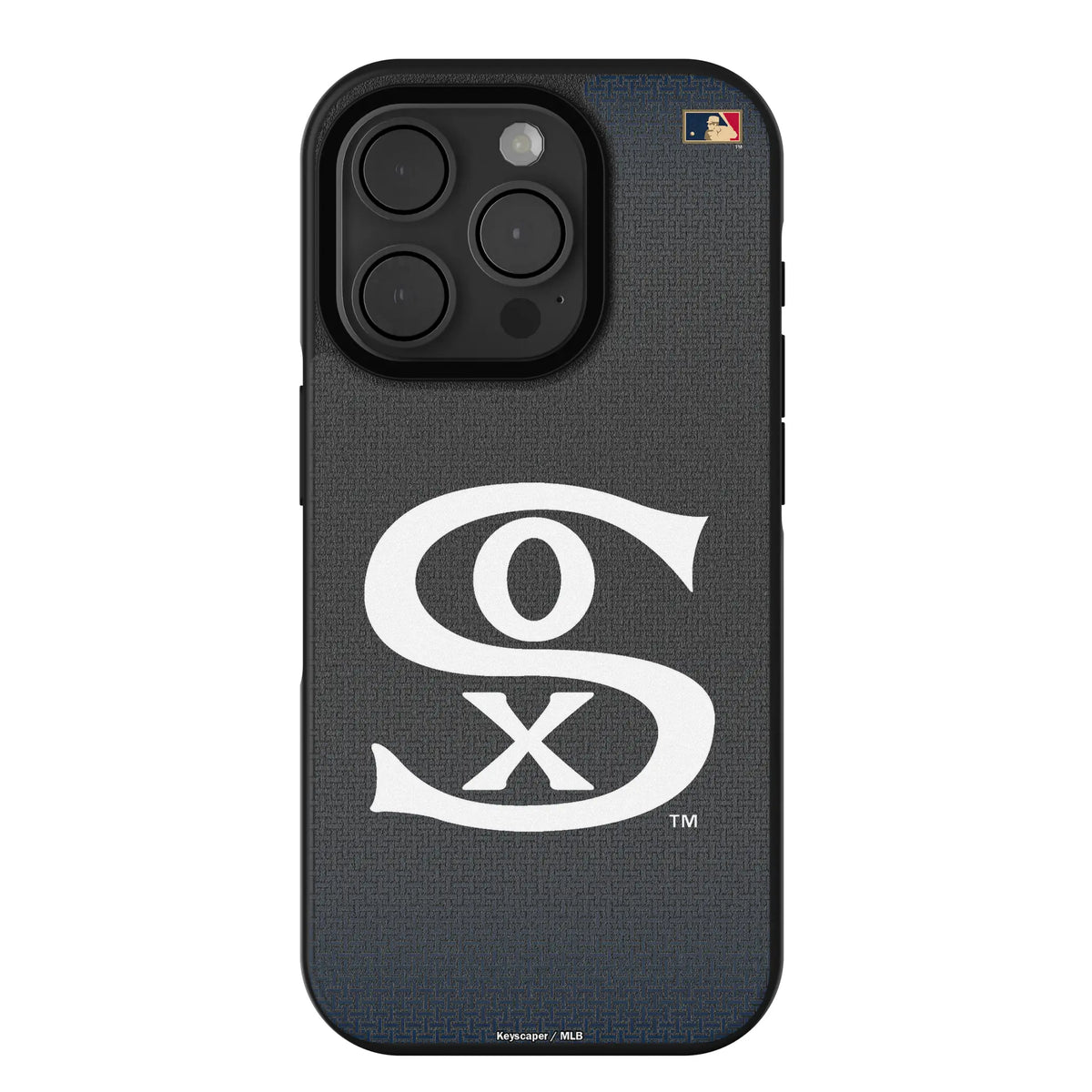 Chicago White Sox Road 1919-1921 - Cooperstown Collection Linen iPhone Bump Phone Case for Apple iPhone