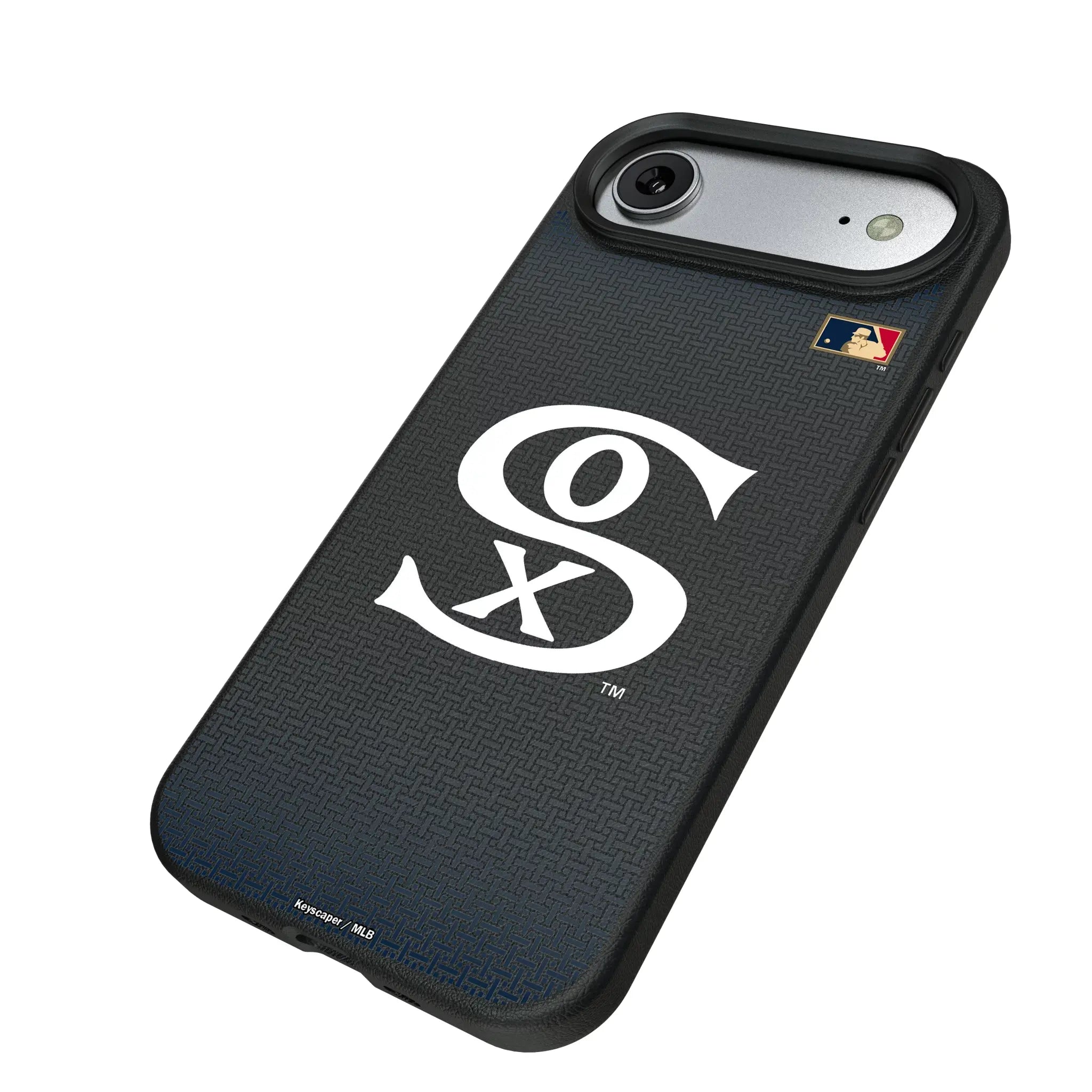 Chicago White Sox Road 1919-1921 - Cooperstown Collection Linen iPhone MagSafe Compatible Phone Case for Apple iPhone - Isometric View#Device_iPhone Air