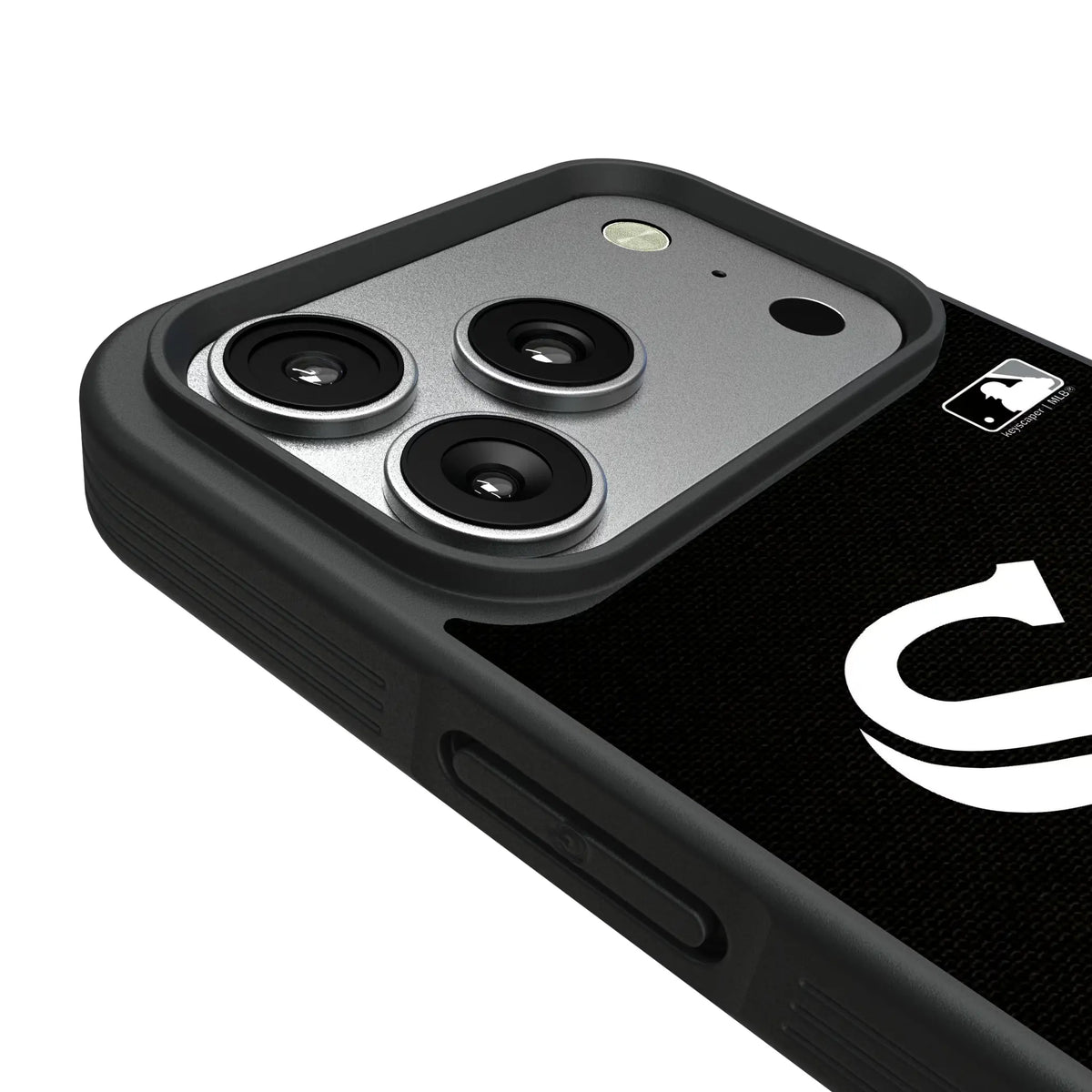Chicago White Sox Solid iPhone Bump Phone Case for Apple iPhone - Detail#Device_iPhone 17 Pro
