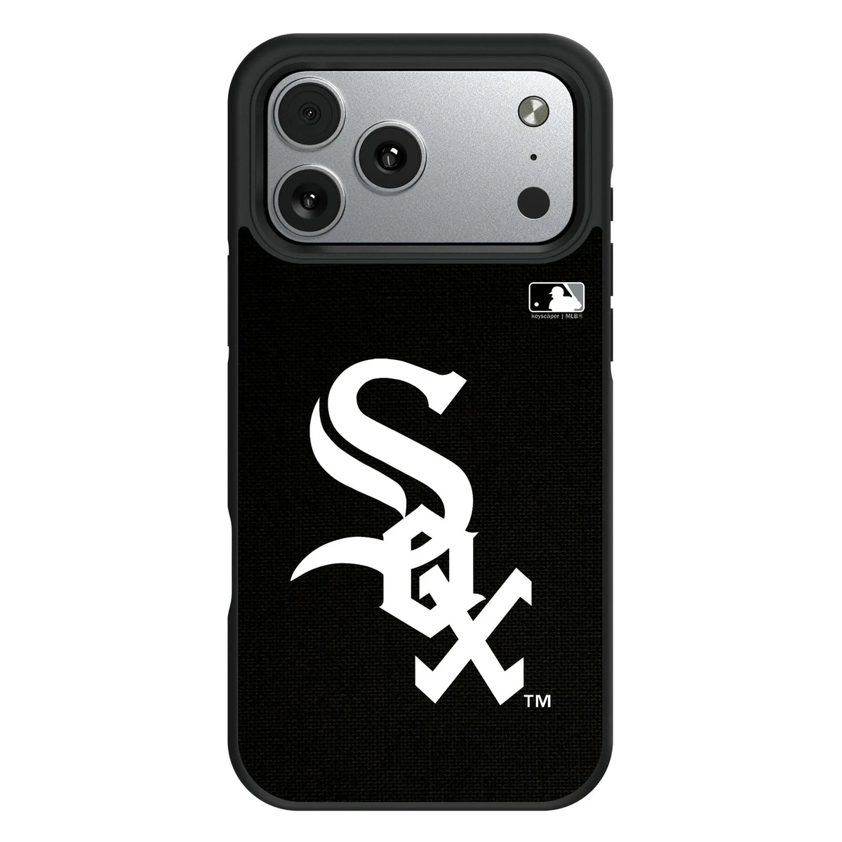 Chicago White Sox Solid iPhone Bump Phone Case for Apple iPhone#Device_iPhone 17 Pro Max