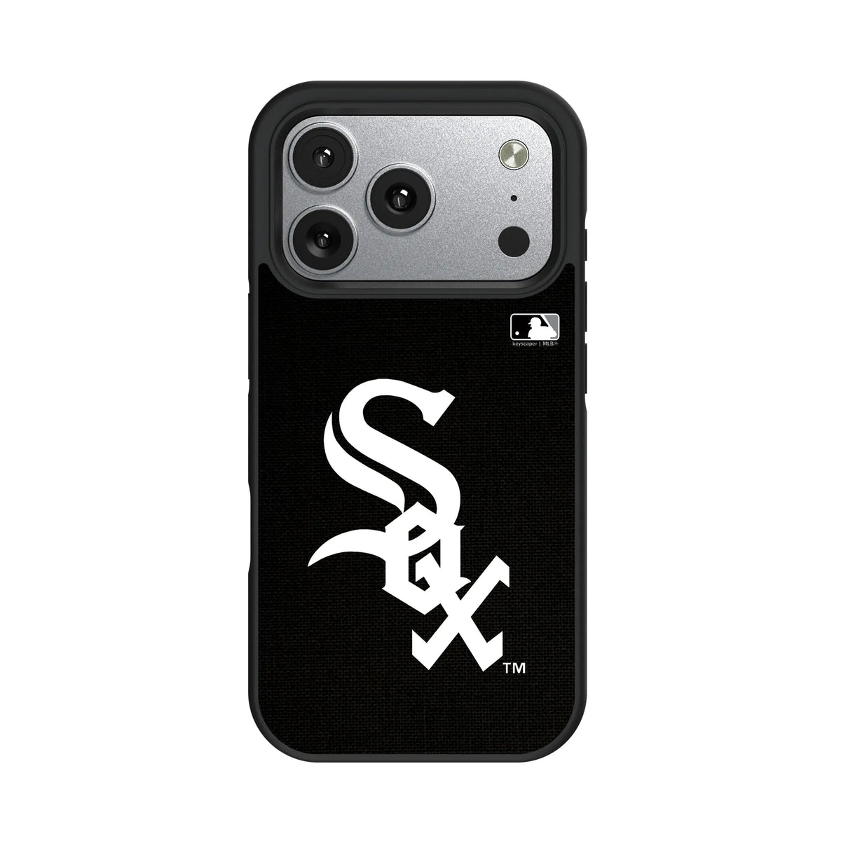 Chicago White Sox Solid iPhone Bump Phone Case for Apple iPhone#Device_iPhone 17 Pro