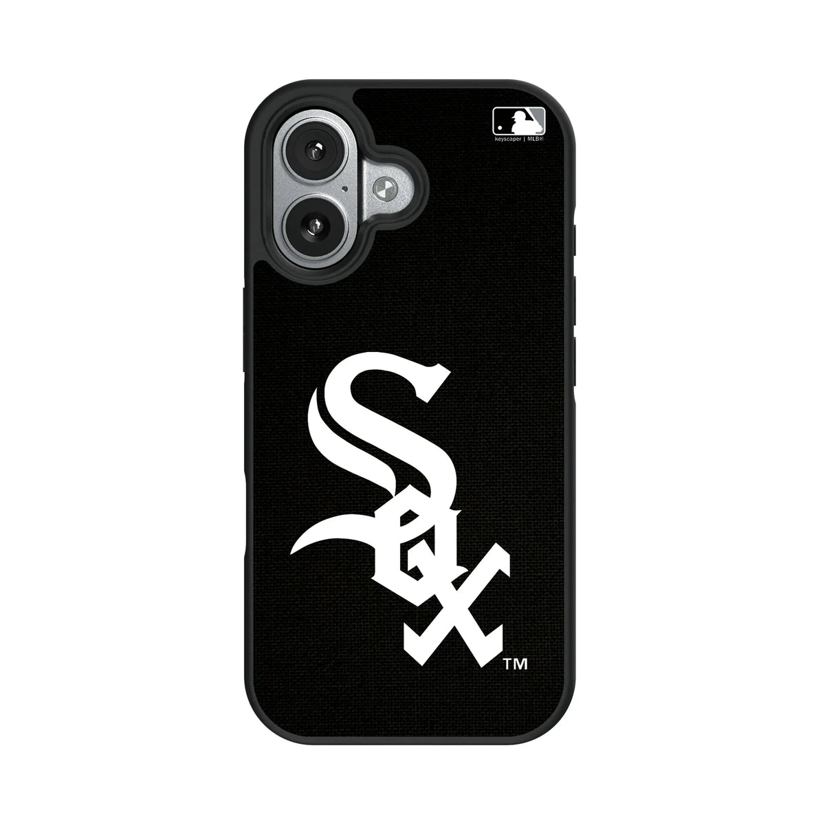 Chicago White Sox Solid iPhone Bump Phone Case for Apple iPhone#Device_iPhone 17