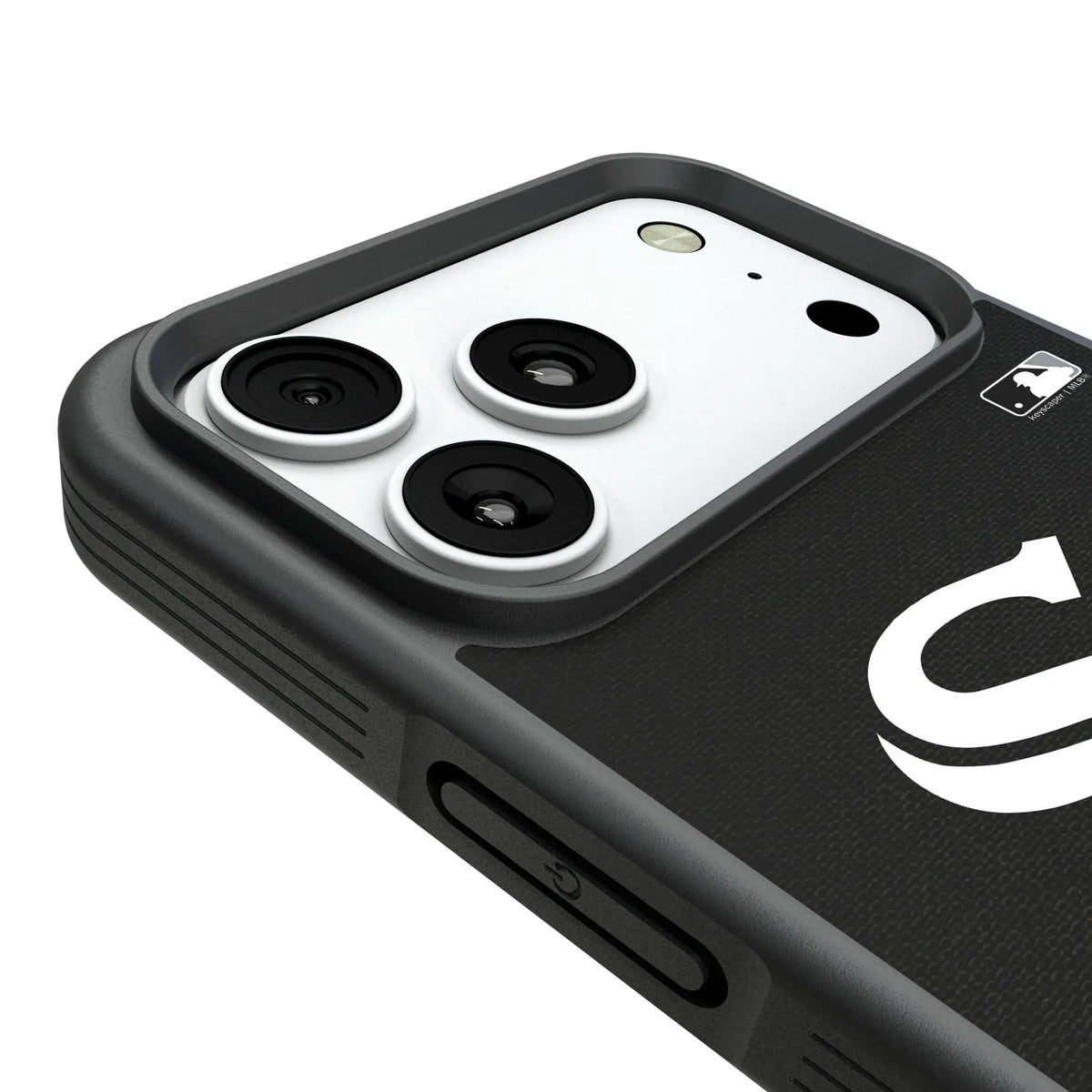 Chicago White Sox Solid iPhone Bump Phone Case for Apple iPhone - Detail#Device_iPhone 18 Pro Max