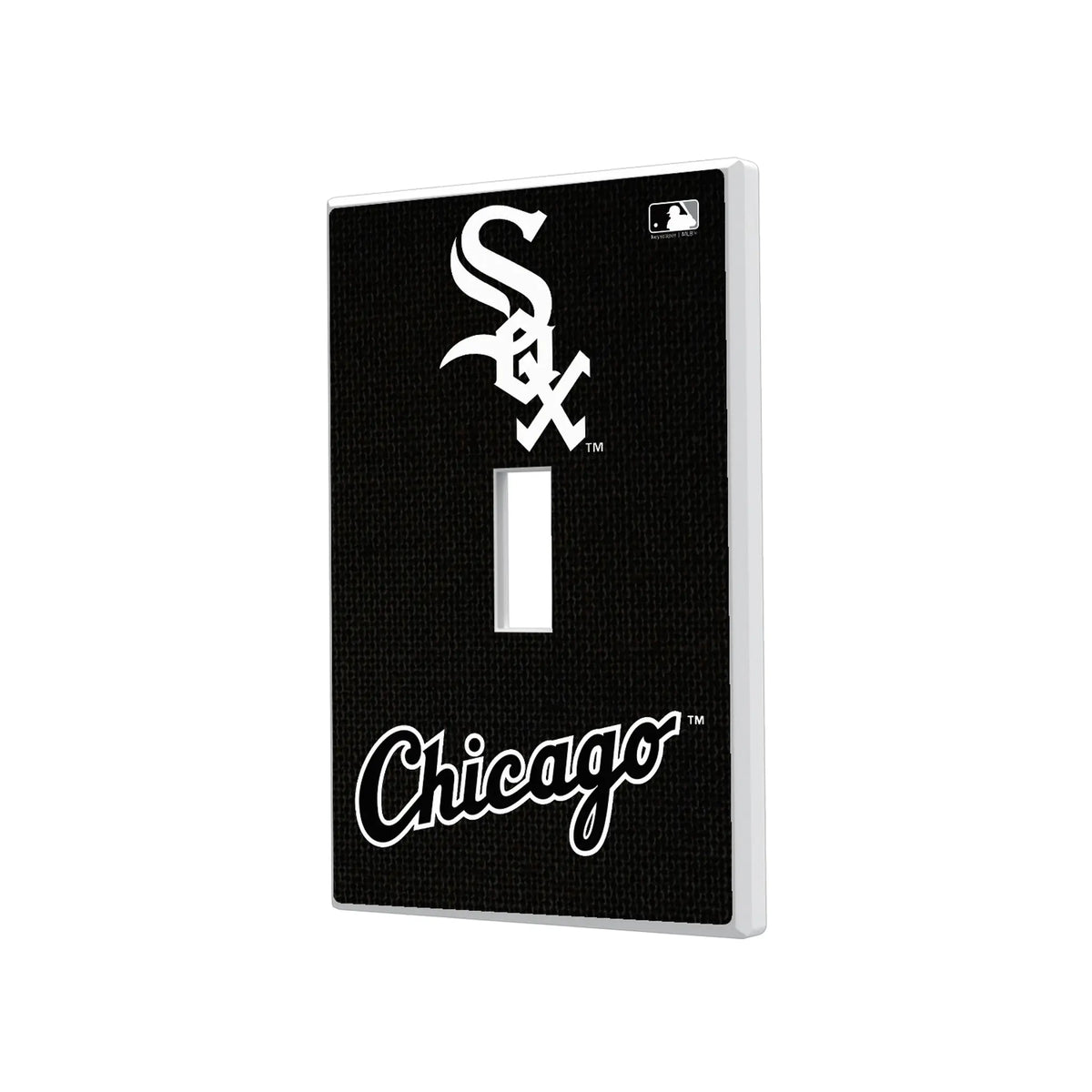 Chicago White Sox Solid Hidden-Screw Light Switch Plate#Style_Single Toggle