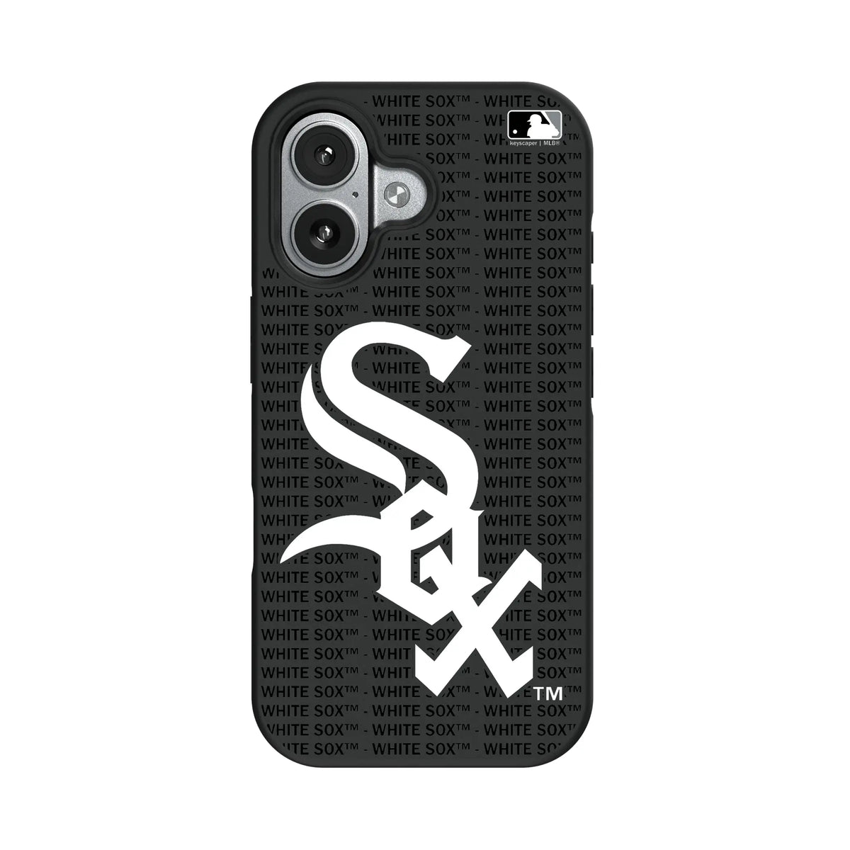 Chicago White Sox Text Backdrop iPhone Bump Phone Case for Apple iPhone#Device_iPhone 17