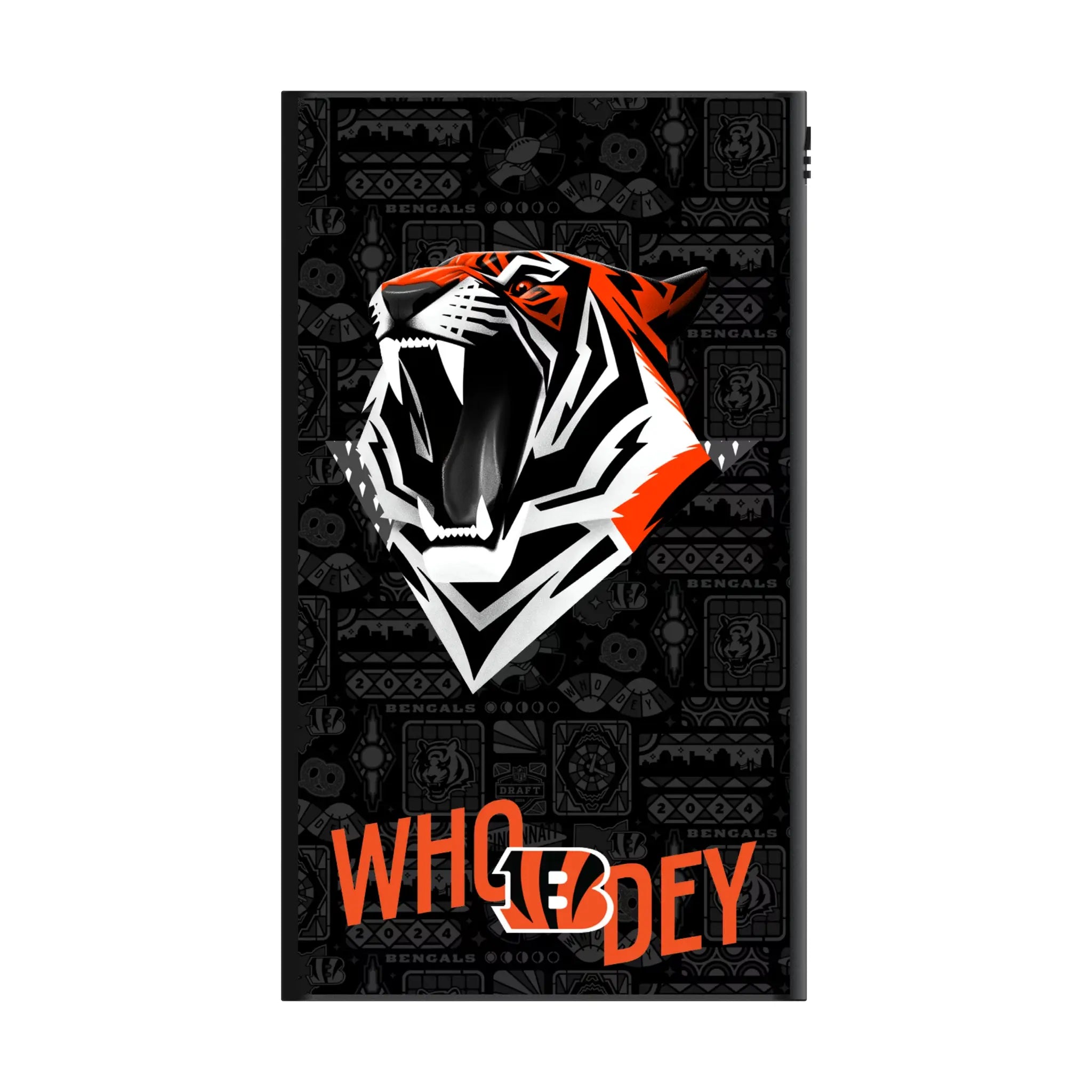Cincinnati Bengals Deco 5000mAh Flat Power Bank