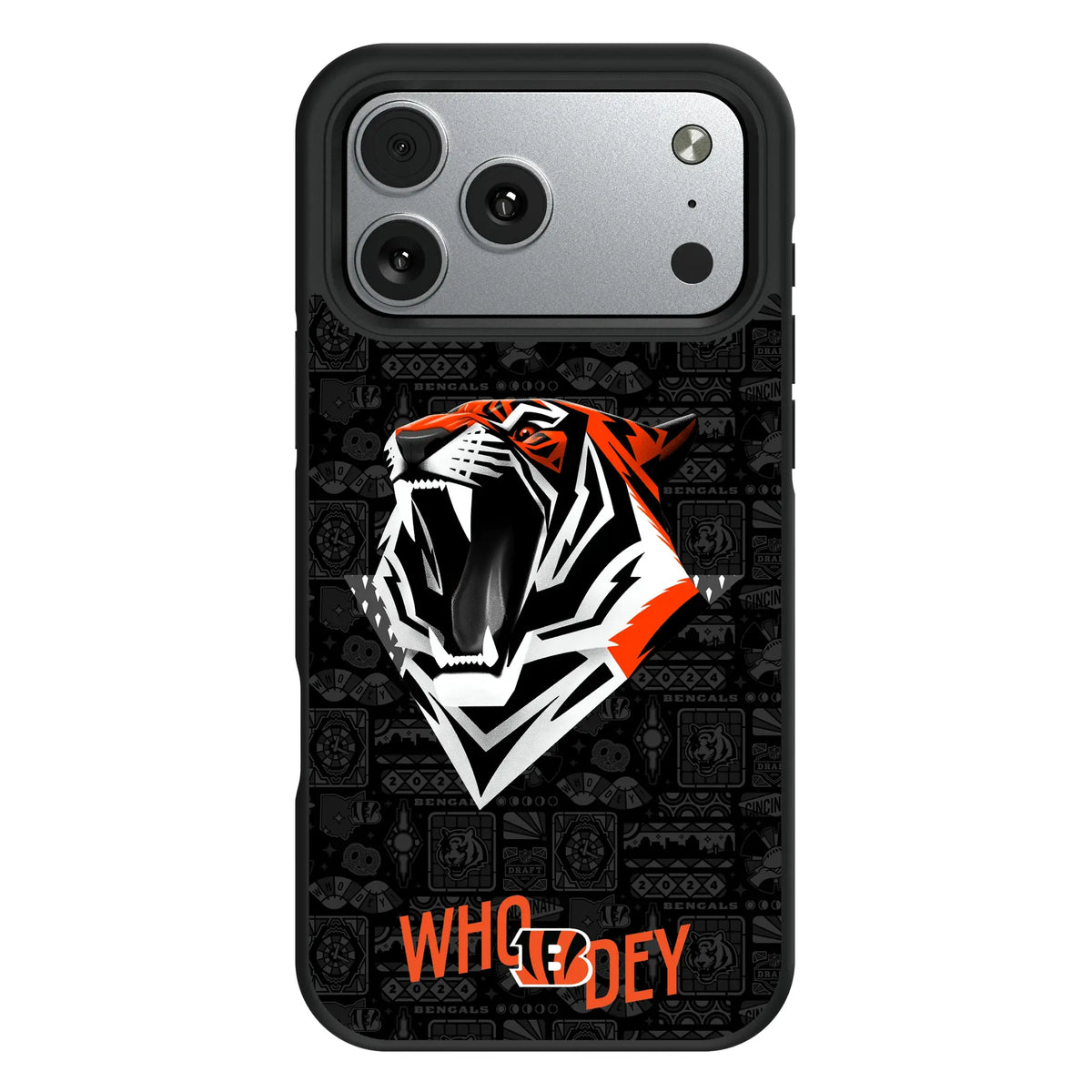 Cincinnati Bengals Deco iPhone Bump Phone Case for Apple iPhone#Device_iPhone 17 Pro Max