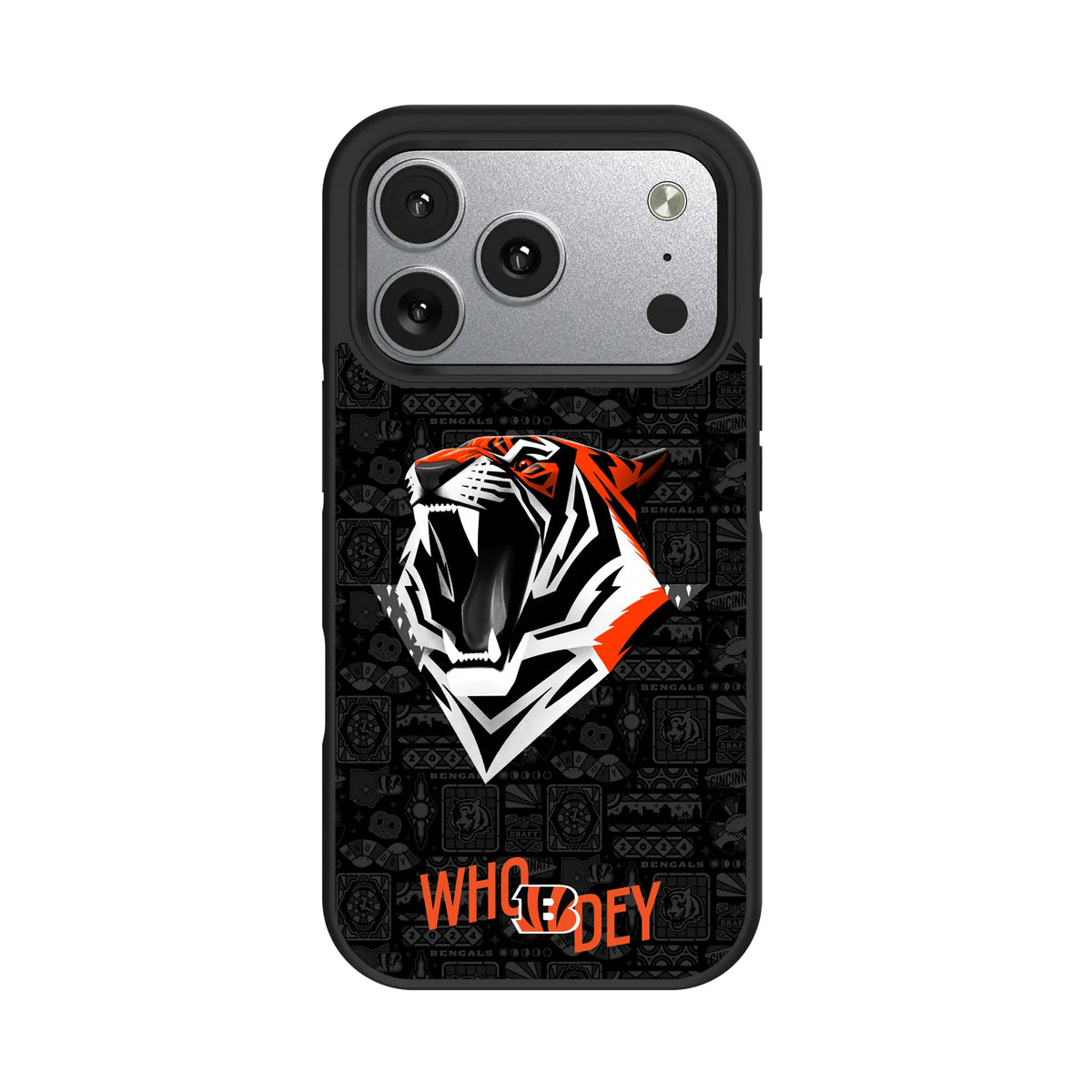 Cincinnati Bengals Deco iPhone Bump Phone Case for Apple iPhone#Device_iPhone 17 Pro
