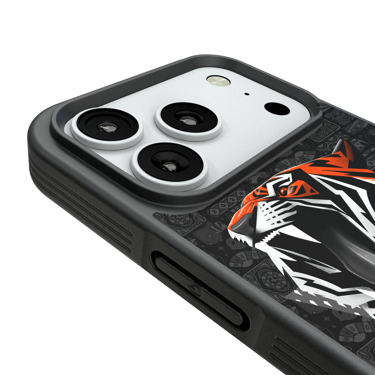 Cincinnati Bengals Deco iPhone Bump Phone Case for Apple iPhone - Detail#Device_iPhone 18 Pro