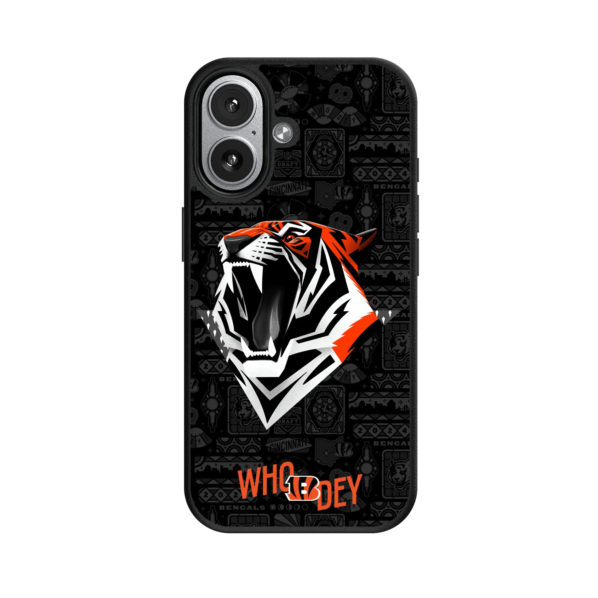 Cincinnati Bengals Deco iPhone MagSafe Compatible Phone Case for Apple iPhone#Device_iPhone 17