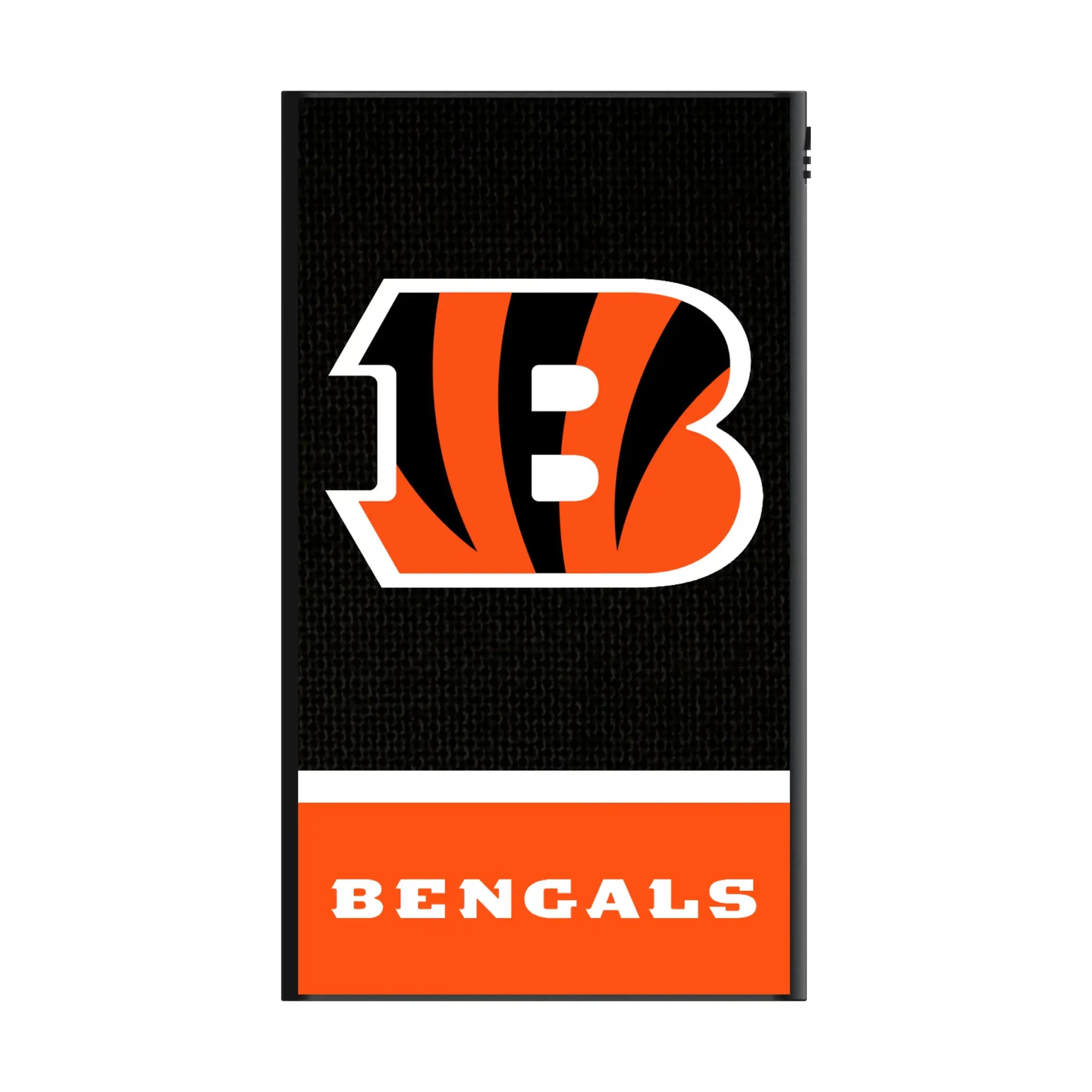 Cincinnati Bengals Endzone Solid 5000mAh Flat Power Bank