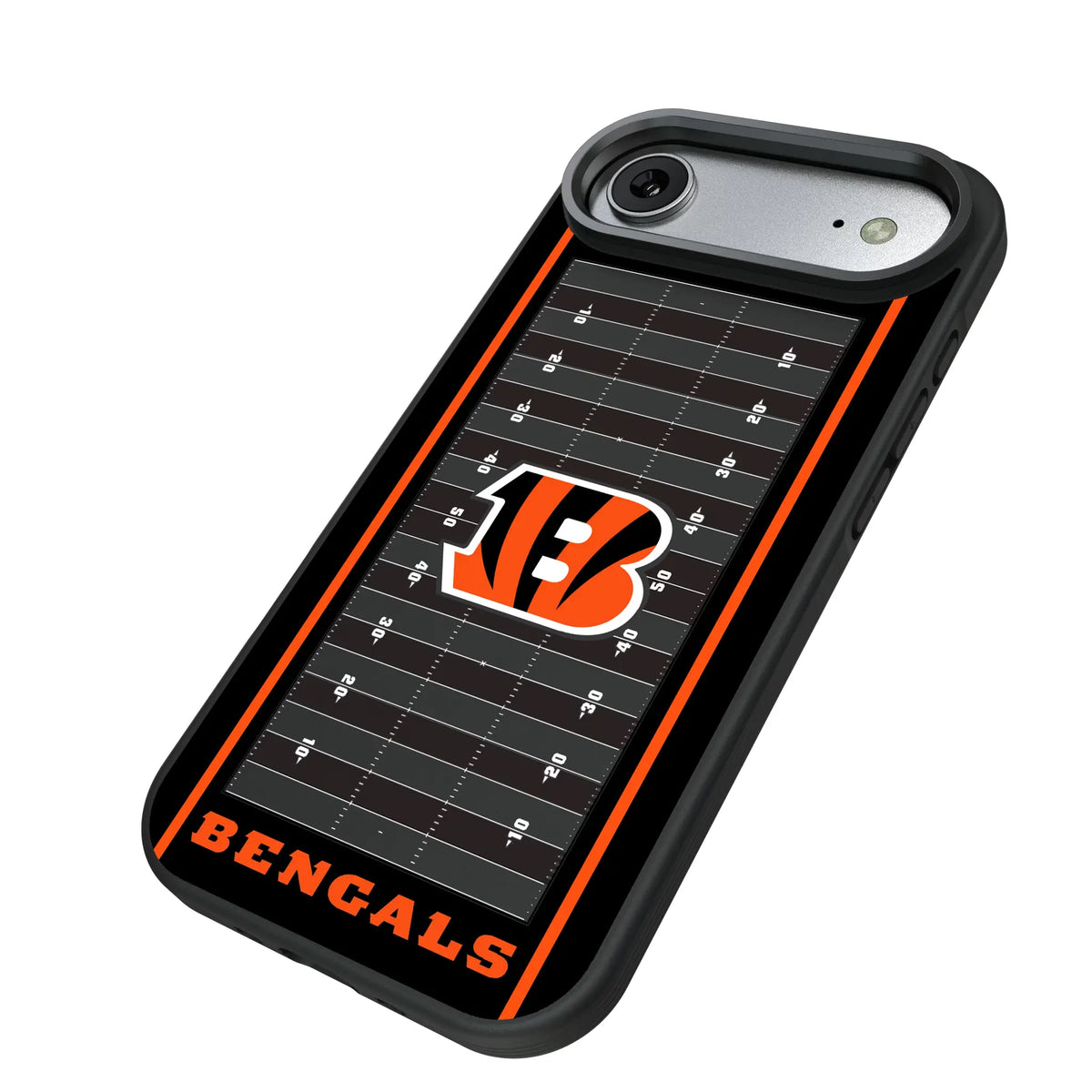 Cincinnati Bengals Field iPhone Bump Phone Case for Apple iPhone - Isometric View#Device_iPhone Air