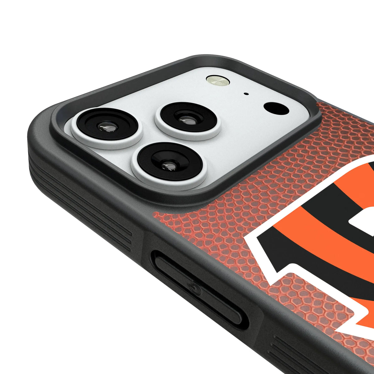 Cincinnati Bengals Football Wordmark iPhone Bump Phone Case for Apple iPhone - Detail#Device_iPhone 18 Pro