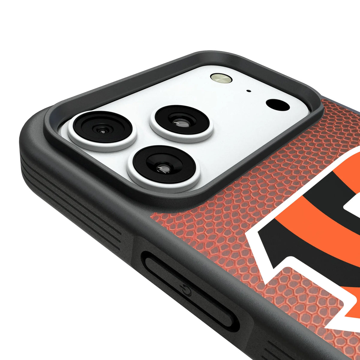 Cincinnati Bengals Football Wordmark iPhone Bump Phone Case for Apple iPhone - Detail#Device_iPhone 18 Pro Max