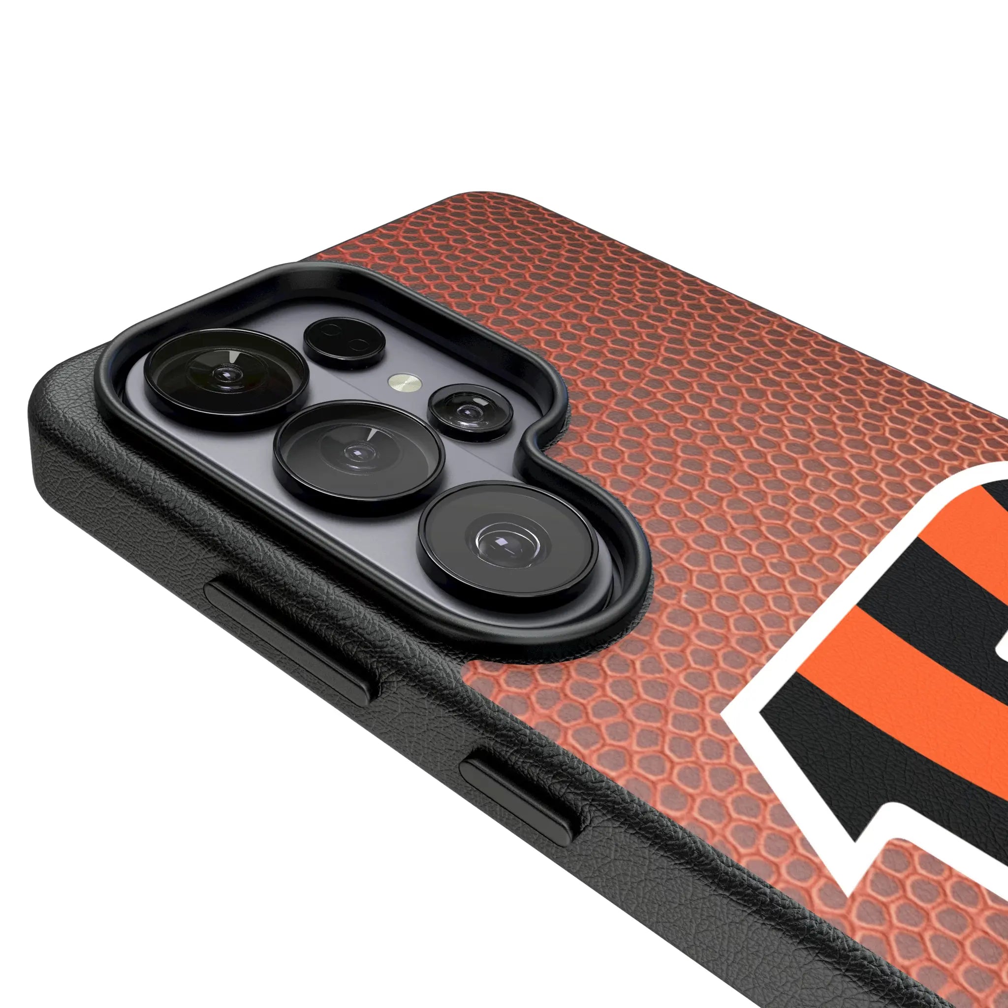 Cincinnati Bengals Football Wordmark Galaxy MagSafe Compatible Phone Case for Samsung Galaxy - Detail#Device_Galaxy S26 Ultra