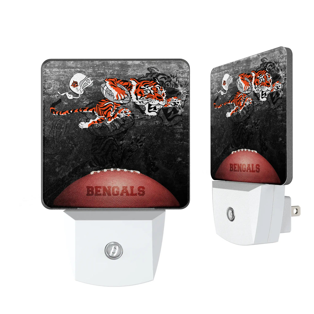 Cincinnati Bengals Historic Collection Legendary Night Light 2-Pack
